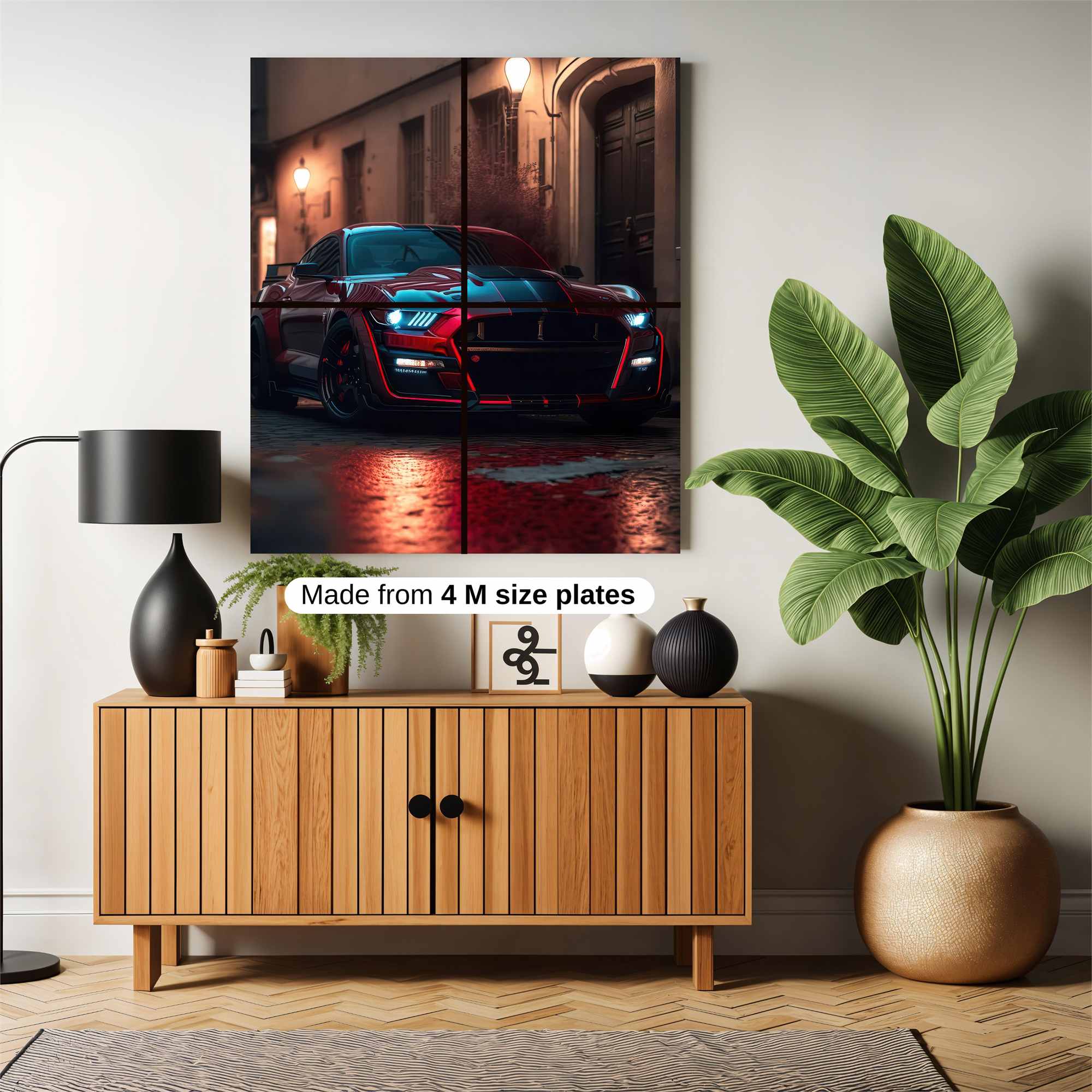 Mustang Menace Safe Wall Magnetic / M