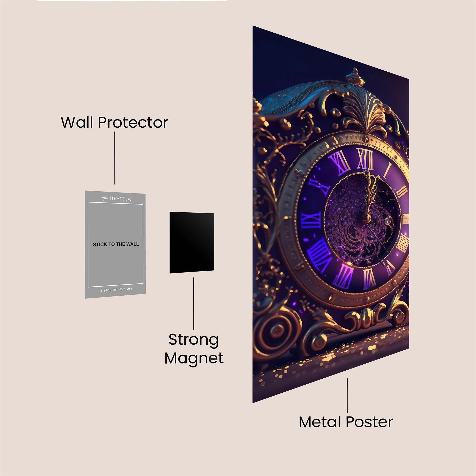 Cogsworth Enchanting Safe Wall Magnetic / M