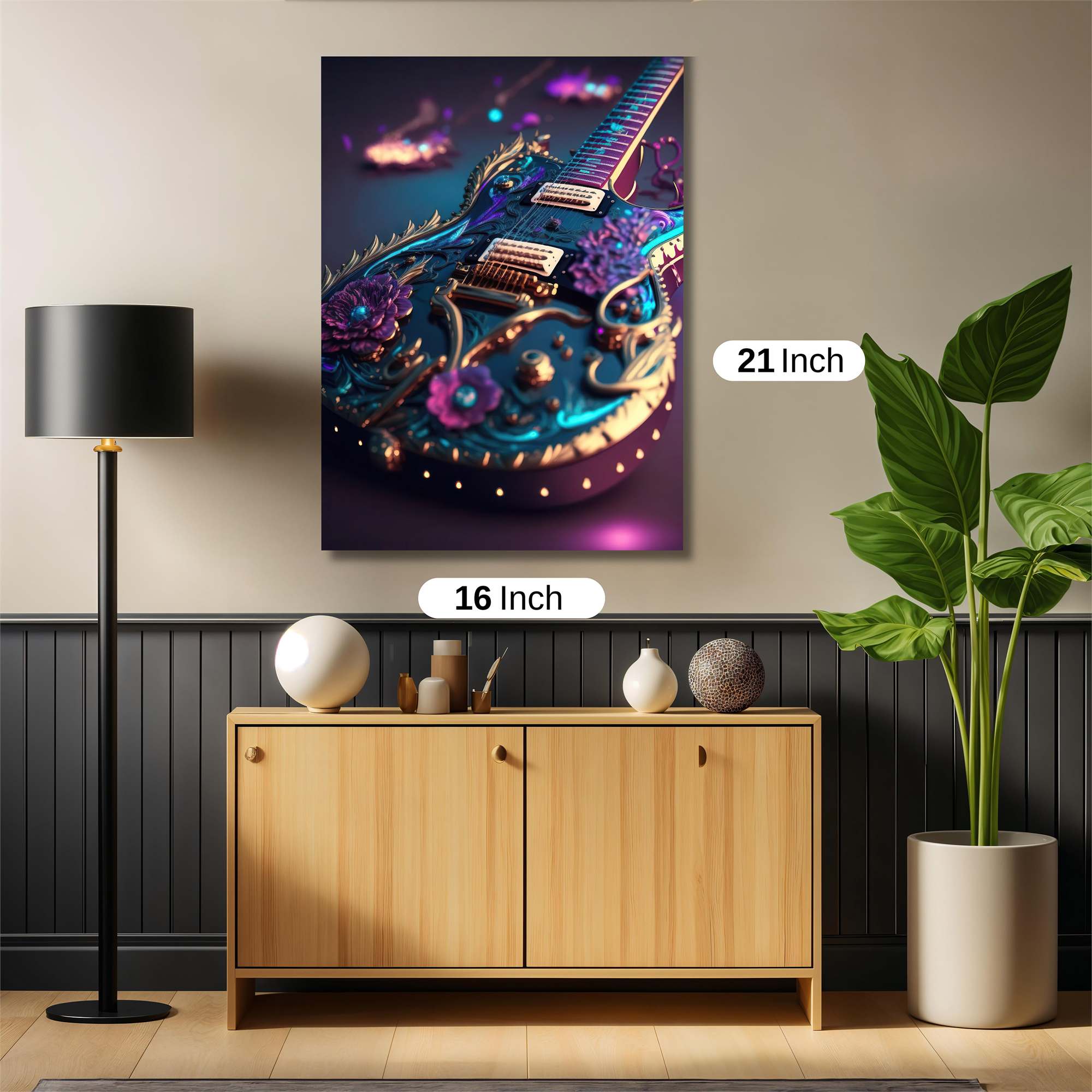 Floral Fantasy Safe Wall Magnetic / M