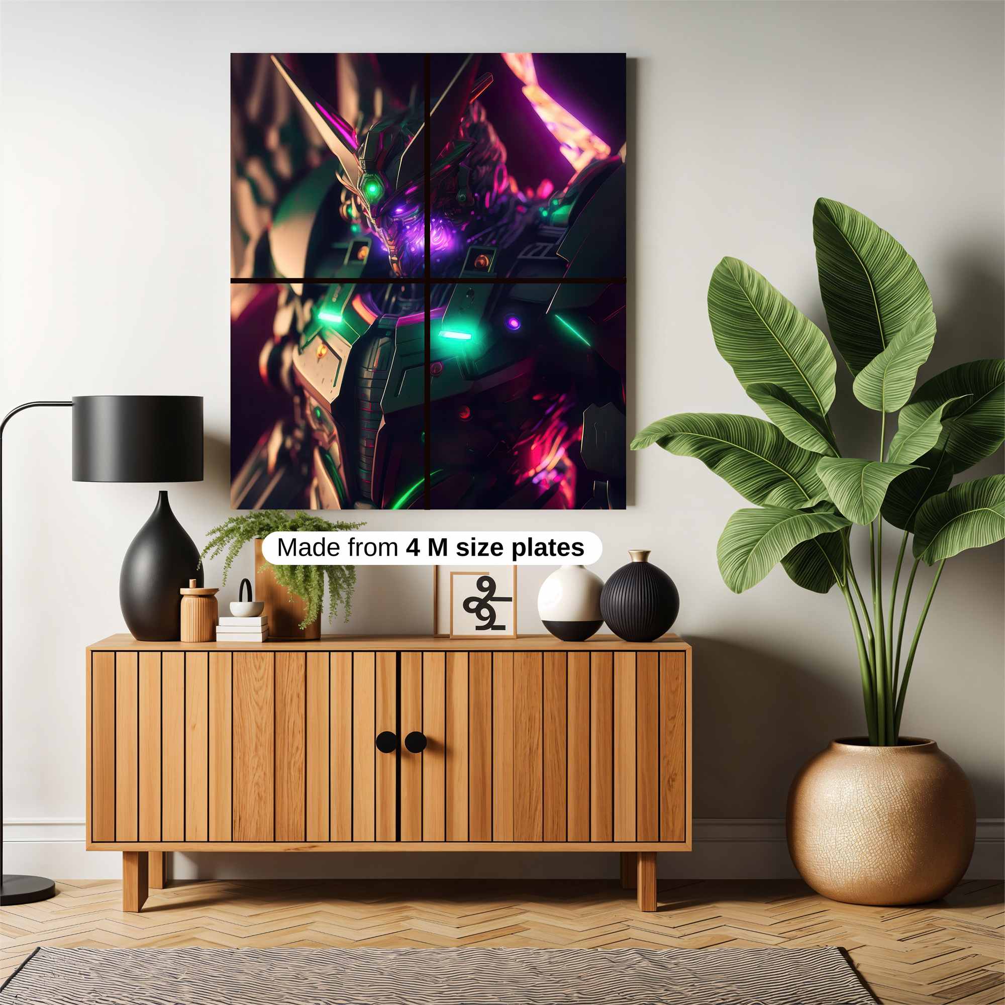 Gundam Radiant Safe Wall Magnetic / M