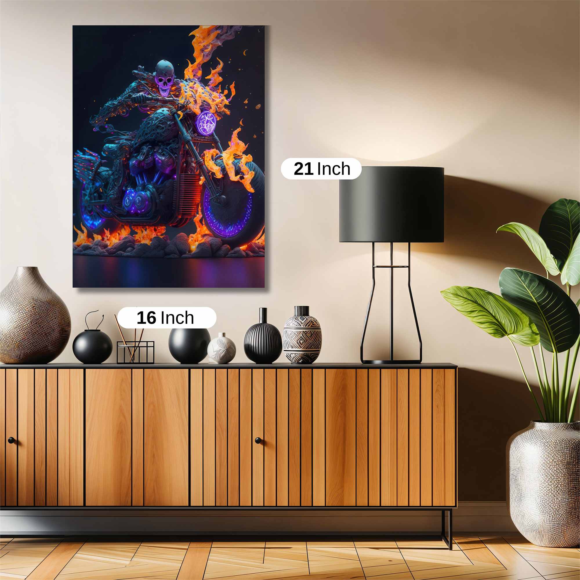 Ghost Rider Safe Wall Magnetic / M