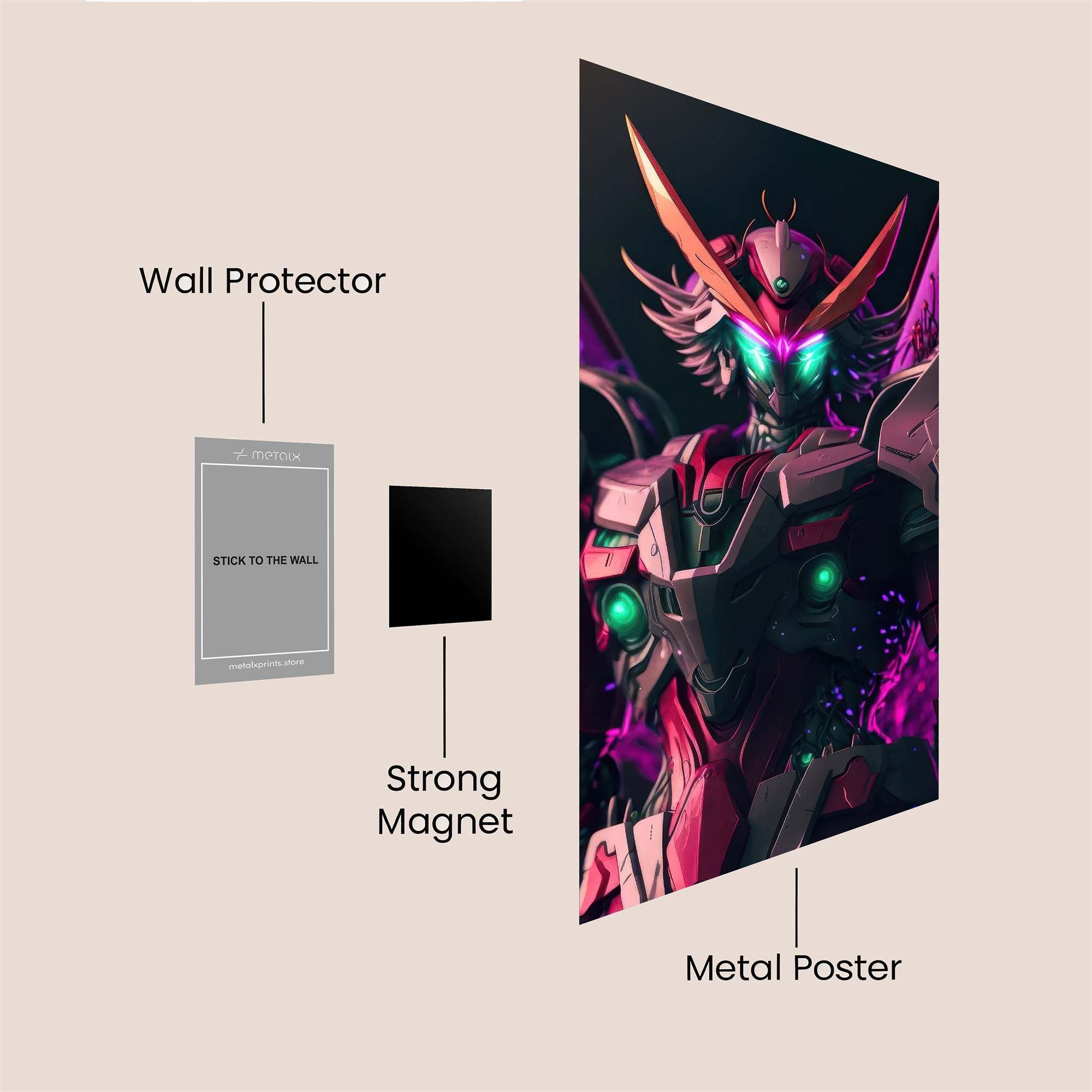 Winged Majesty Safe Wall Magnetic / M