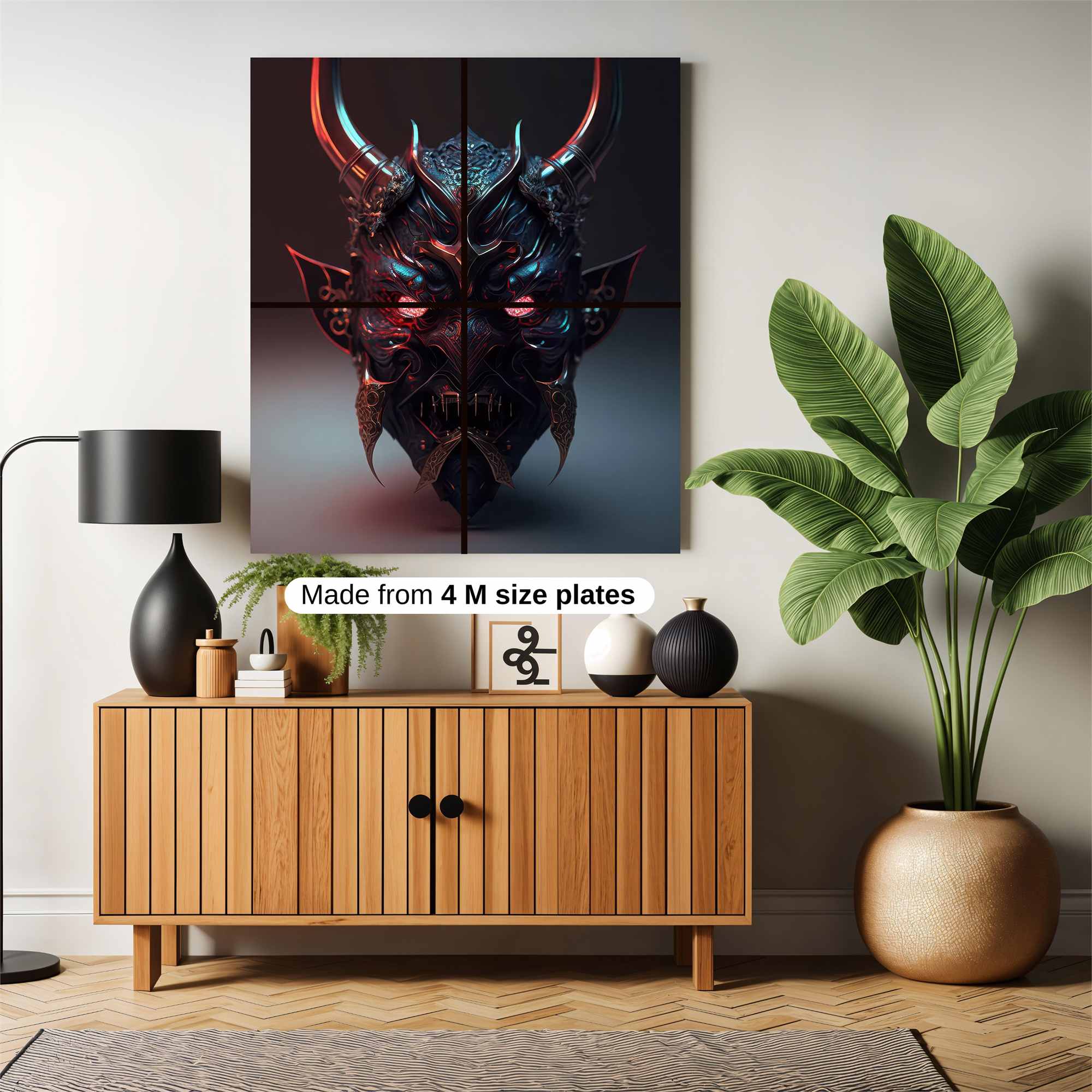Demon Whimsy Safe Wall Magnetic / M