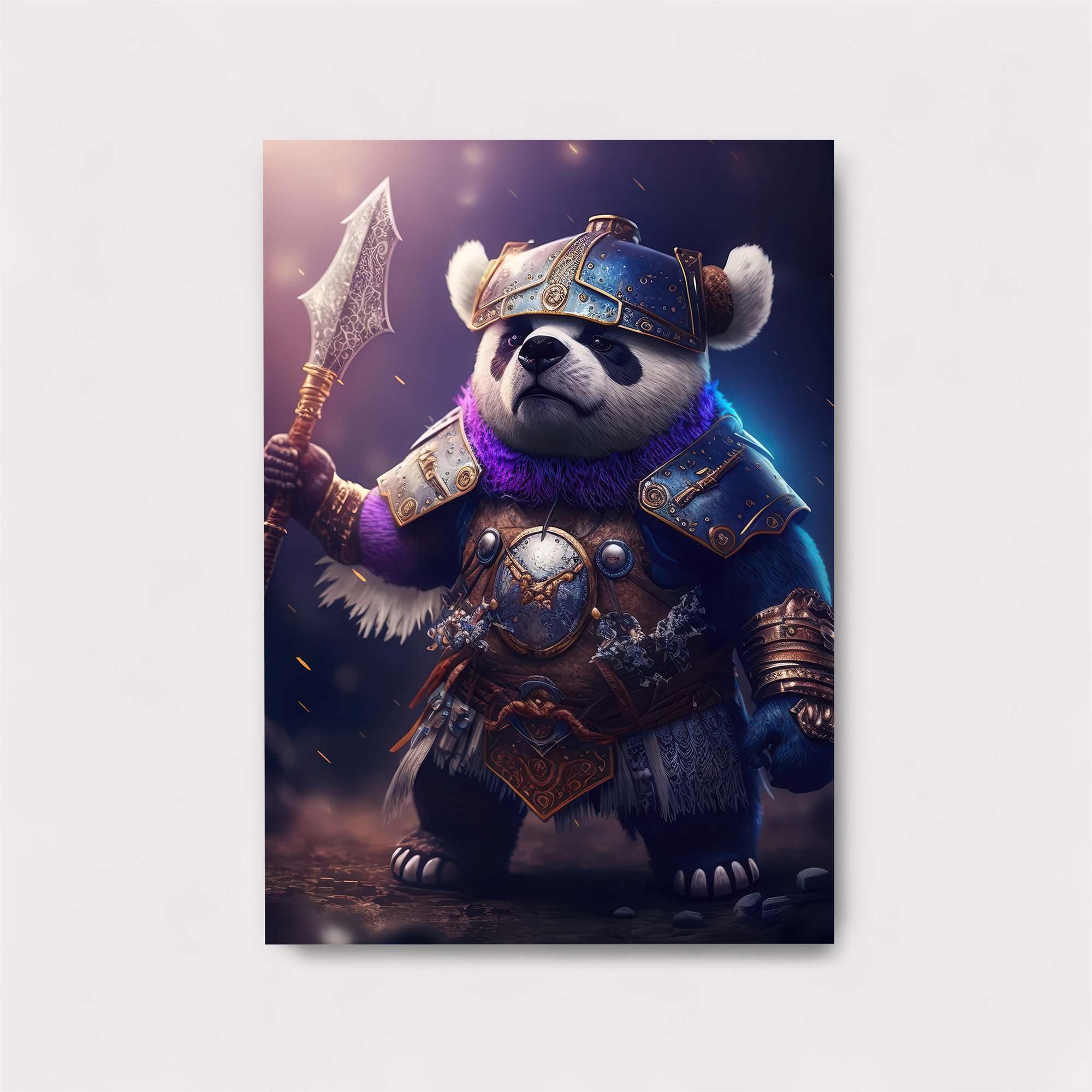 Panda Warrior Safe Wall Magnetic / M