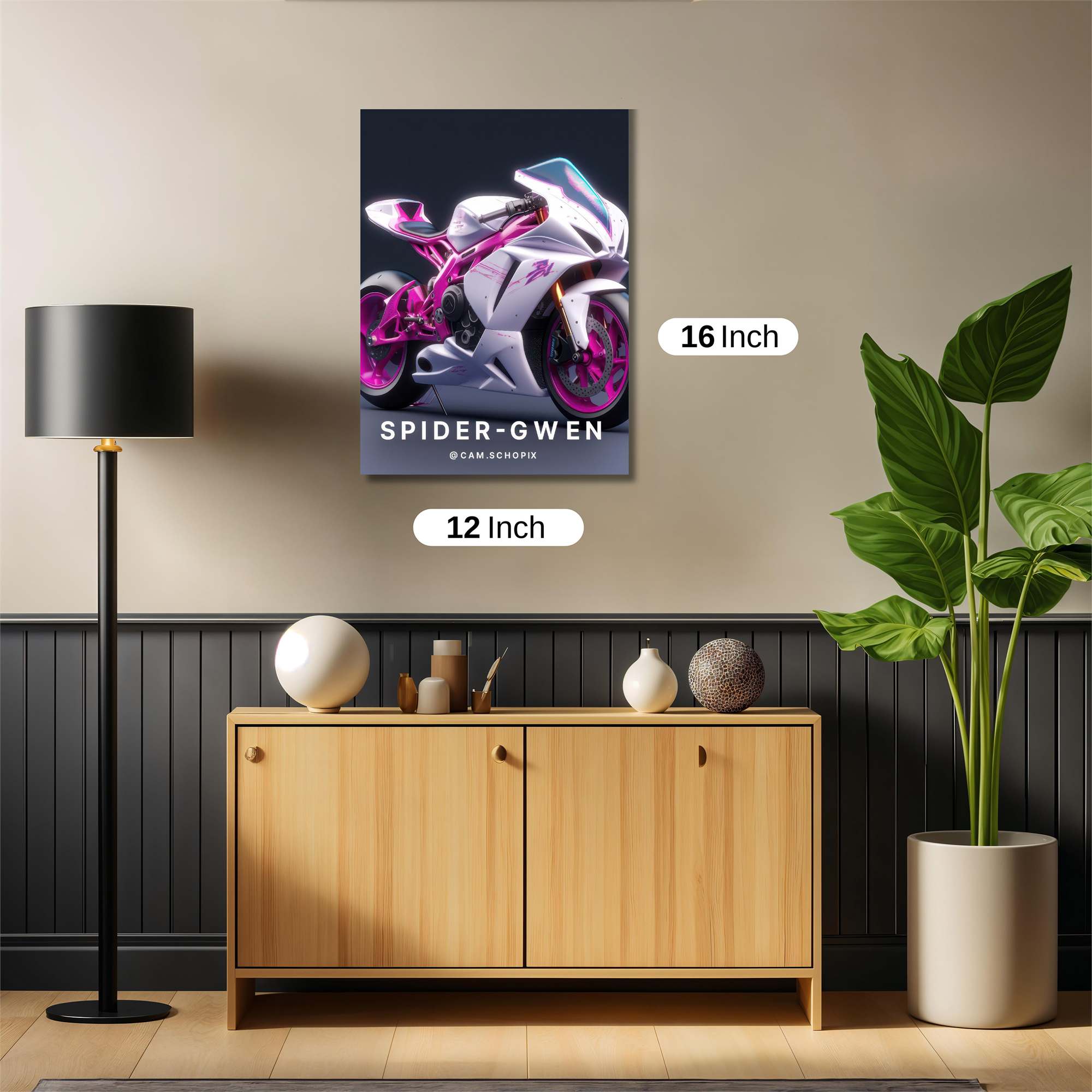 Controller Glow Safe Wall Magnetic / M
