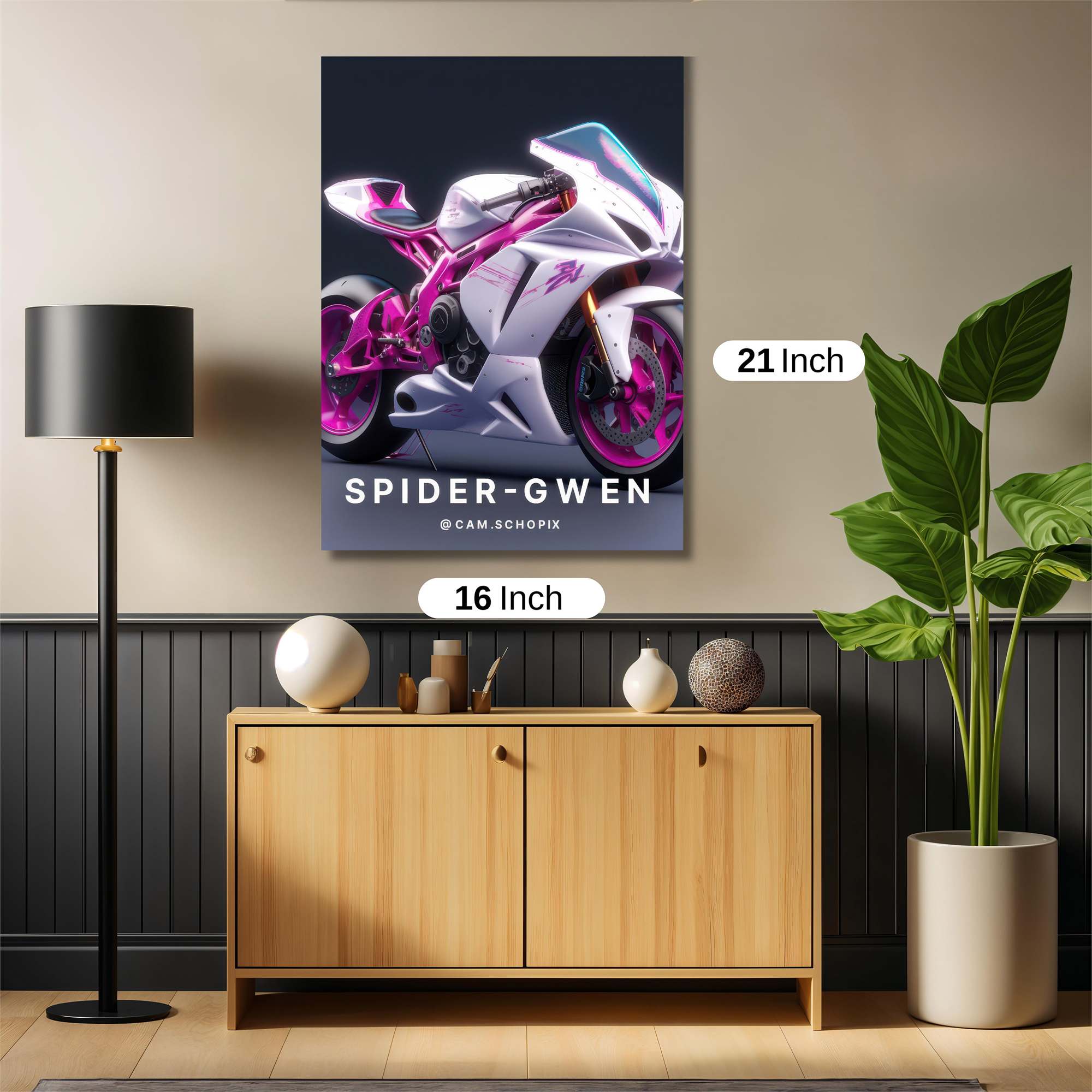 Controller Glow Safe Wall Magnetic / M