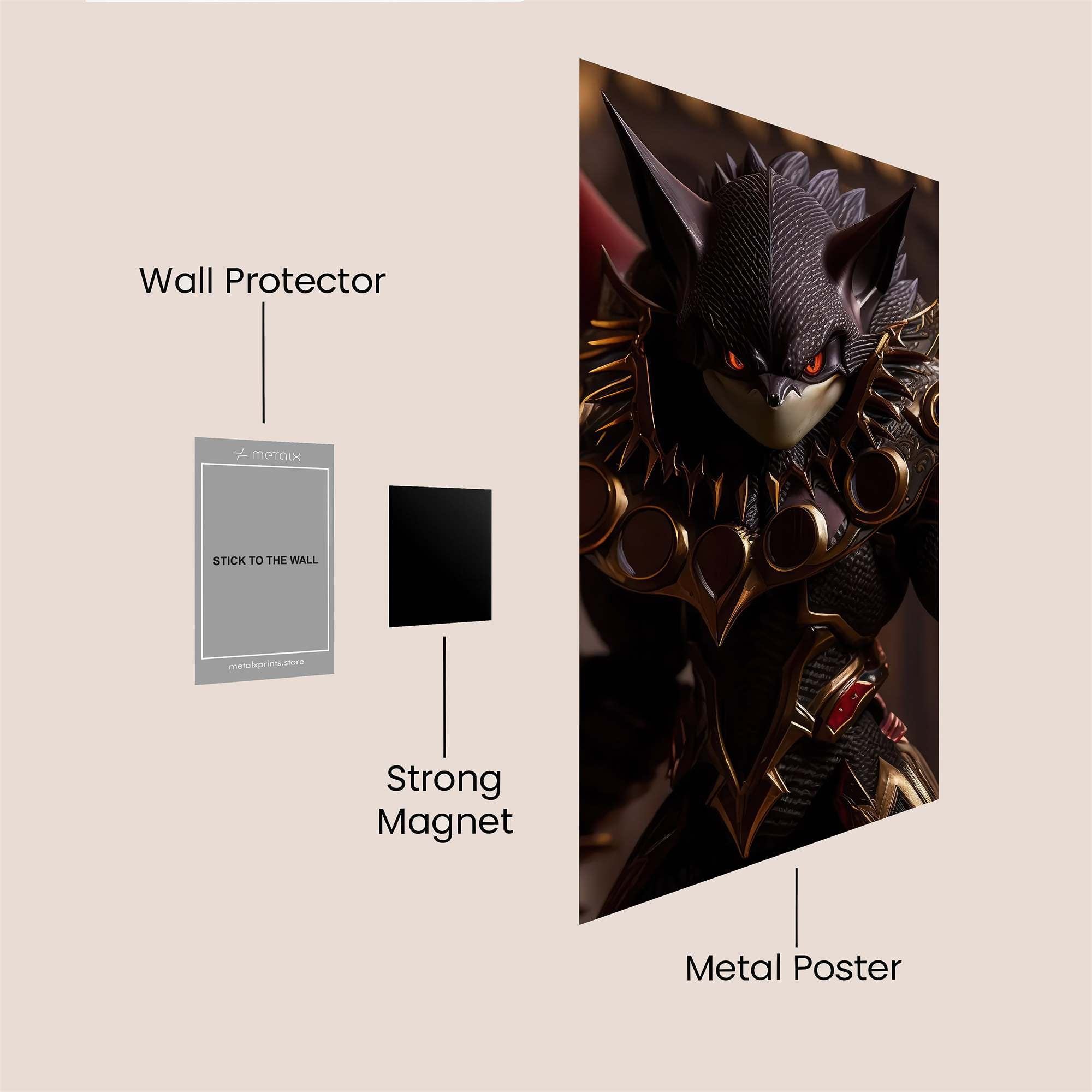 Shadowbane Safe Wall Magnetic / M