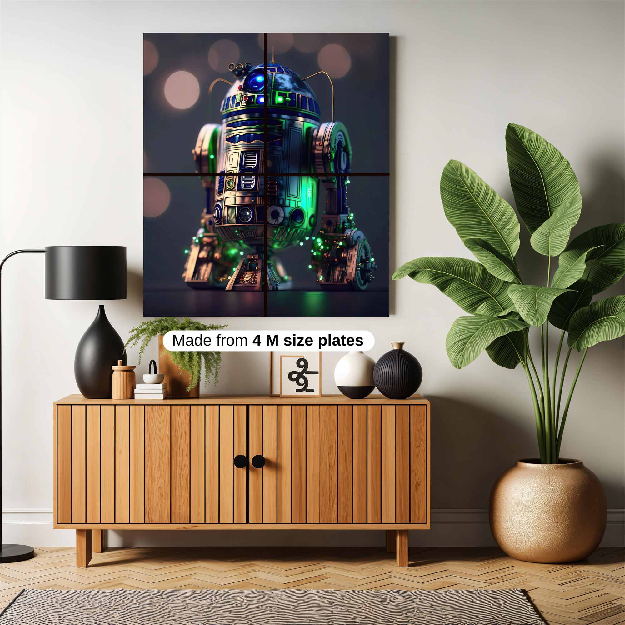 R2-D2 Radiant Safe Wall Magnetic / M