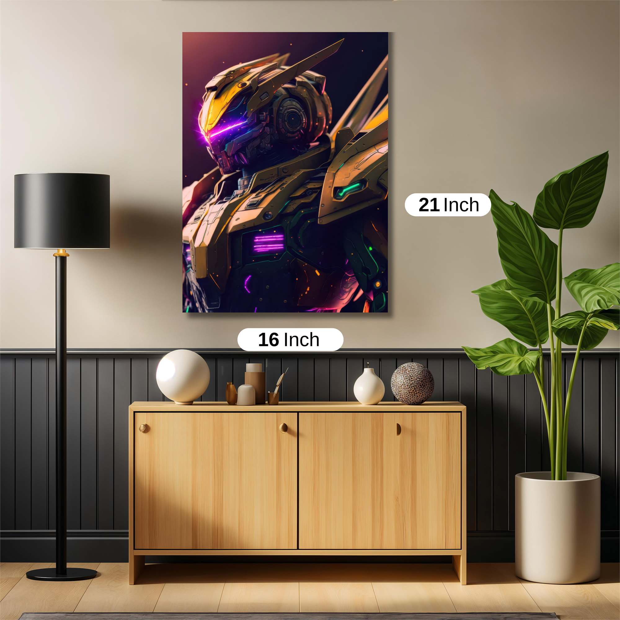 Neon Guardian Safe Wall Magnetic / M