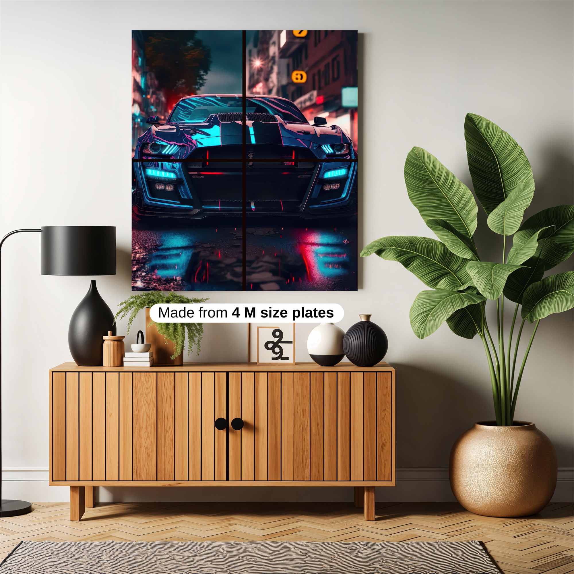 Mustang Menace Safe Wall Magnetic / M