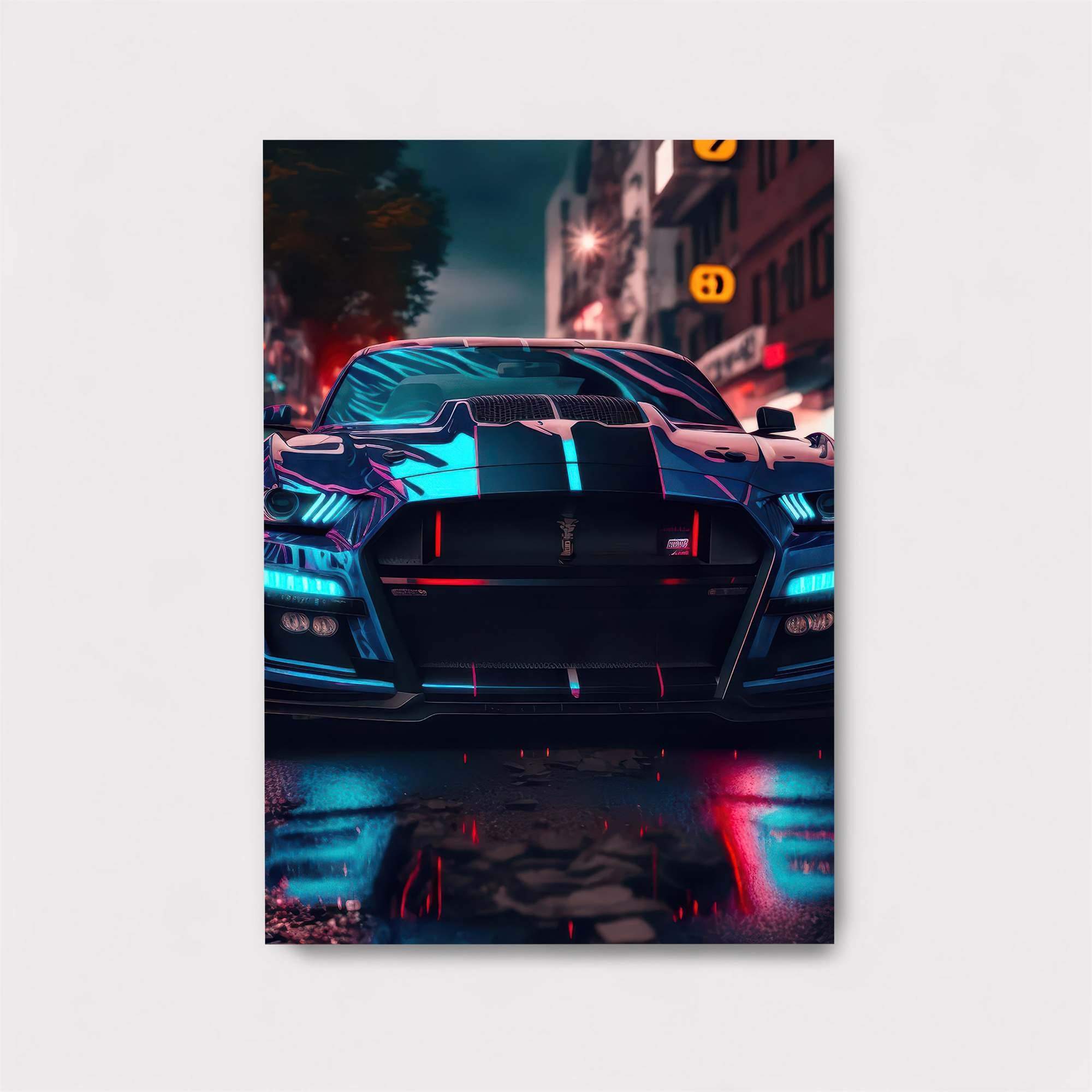 Mustang Menace Safe Wall Magnetic / M