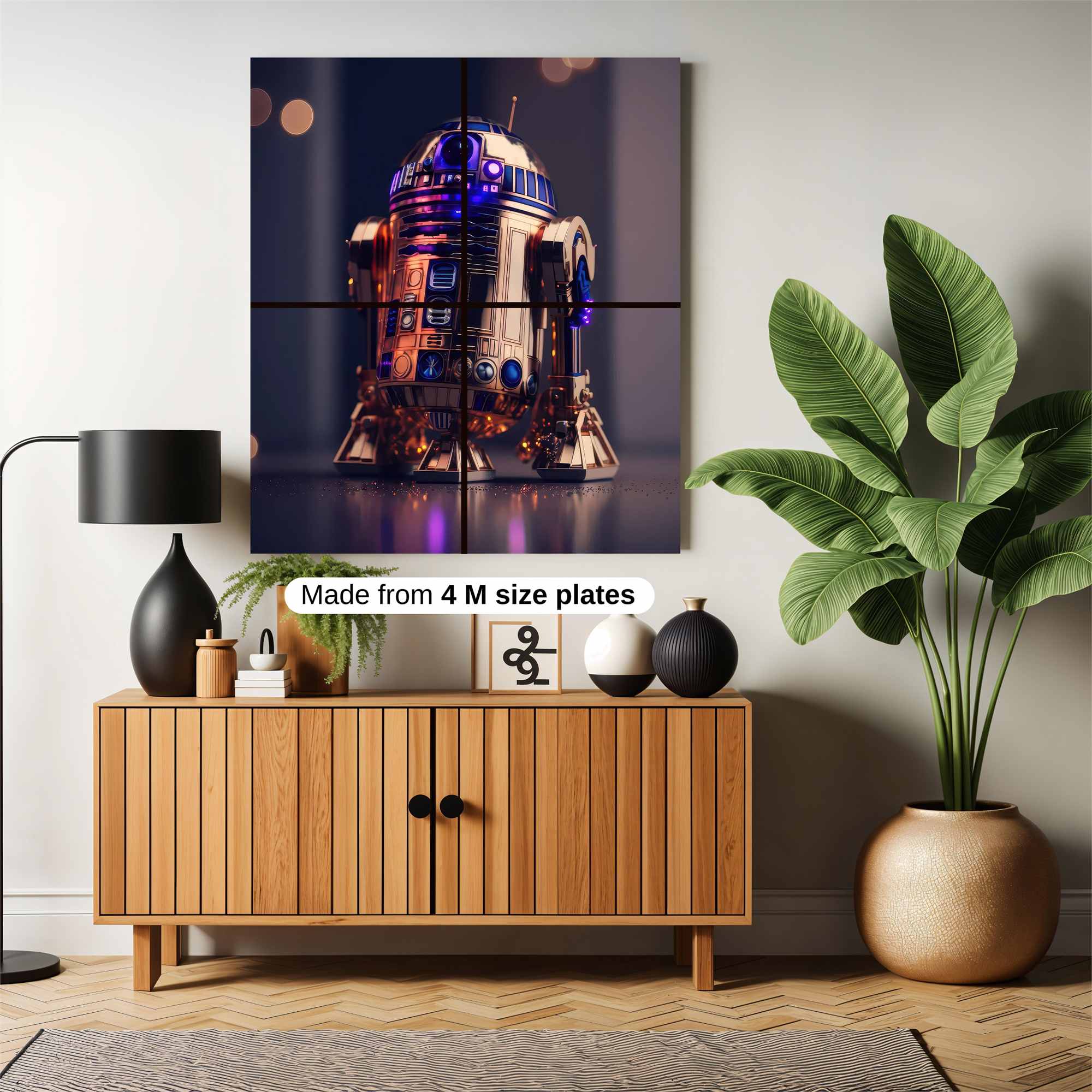 R2-D2 Radiant Safe Wall Magnetic / M