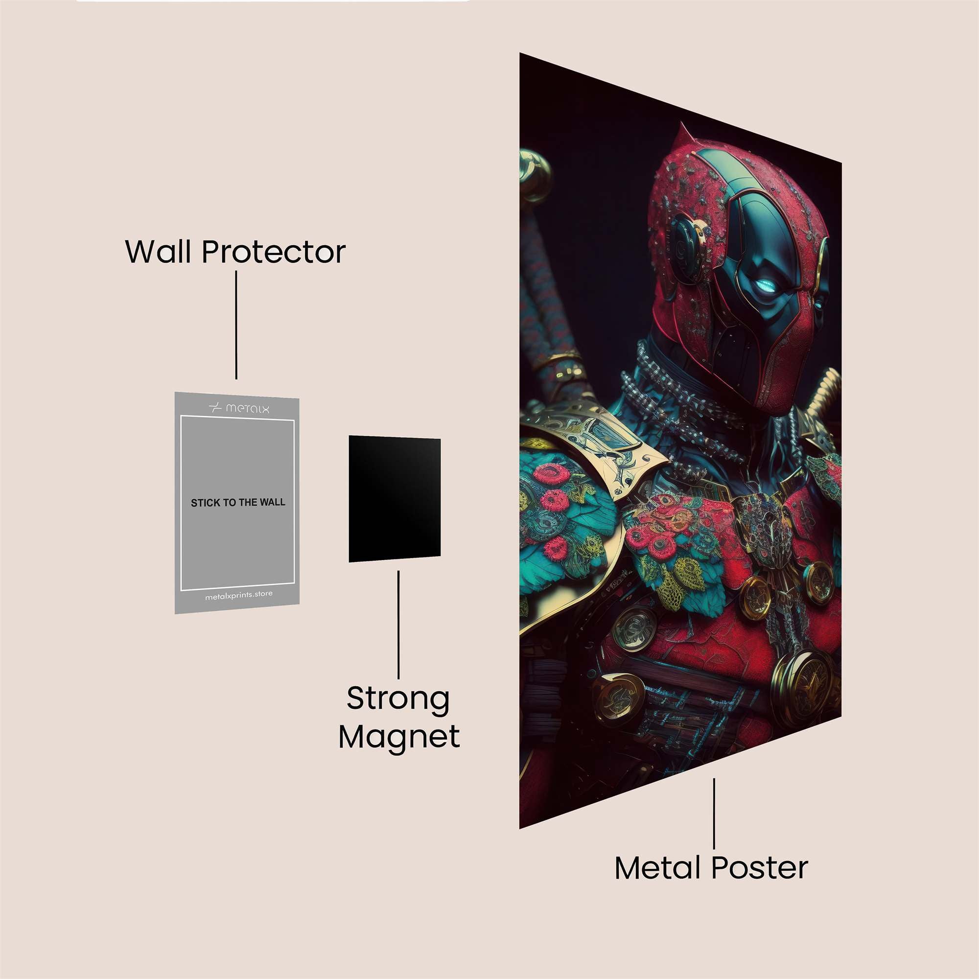 Deadpool Regal Safe Wall Magnetic / M