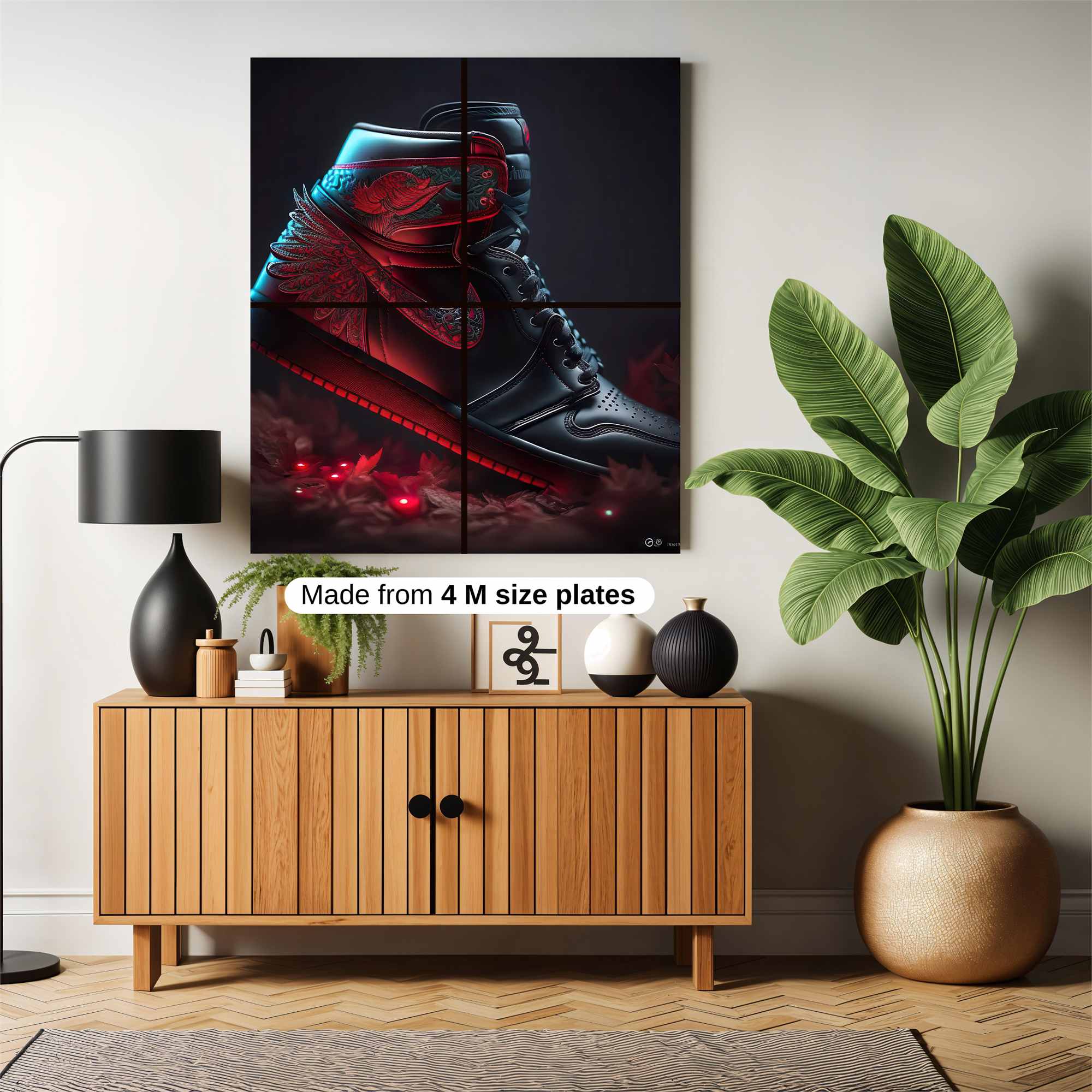 Jordan Mystique Safe Wall Magnetic / M