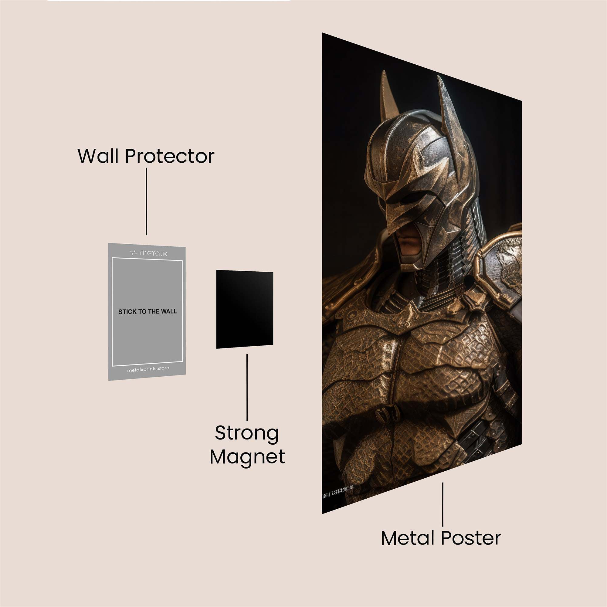 Batman Regal Safe Wall Magnetic / M