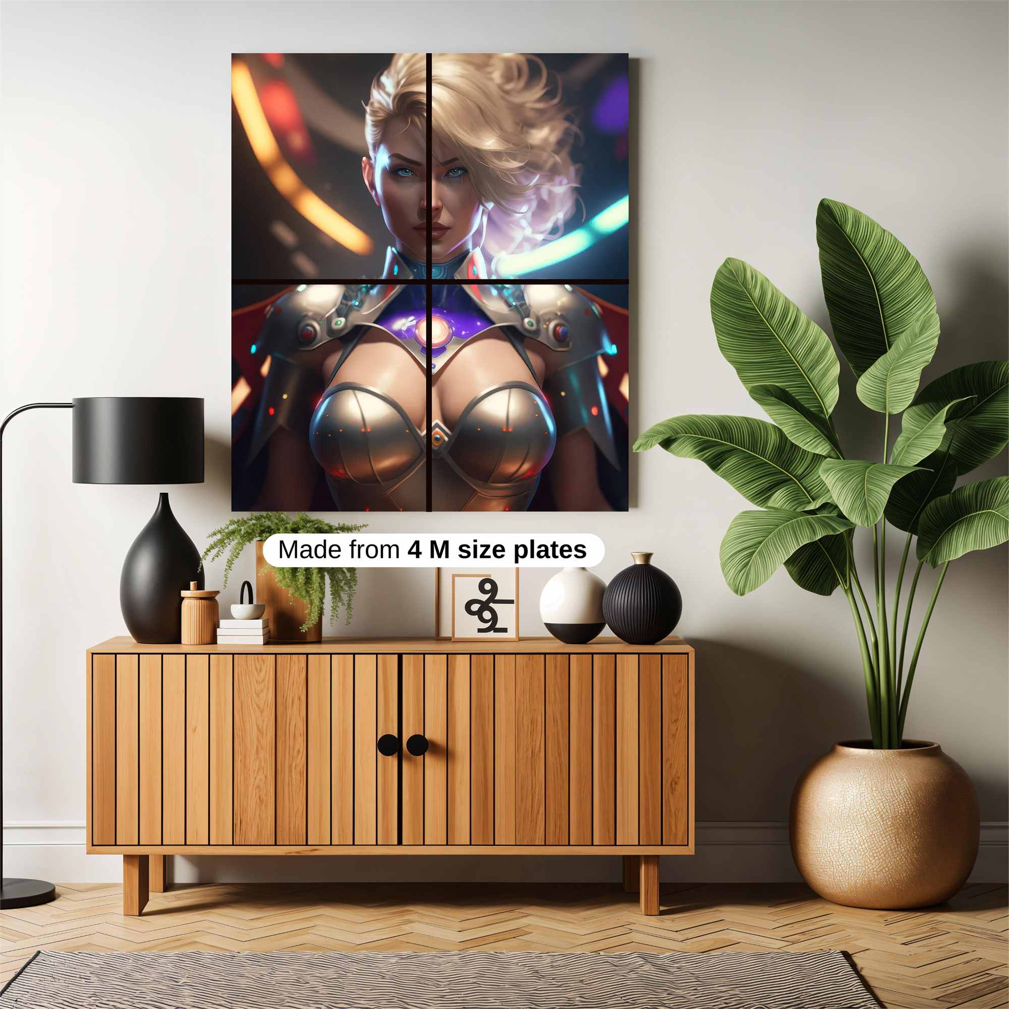 Futuristic Valor Safe Wall Magnetic / M