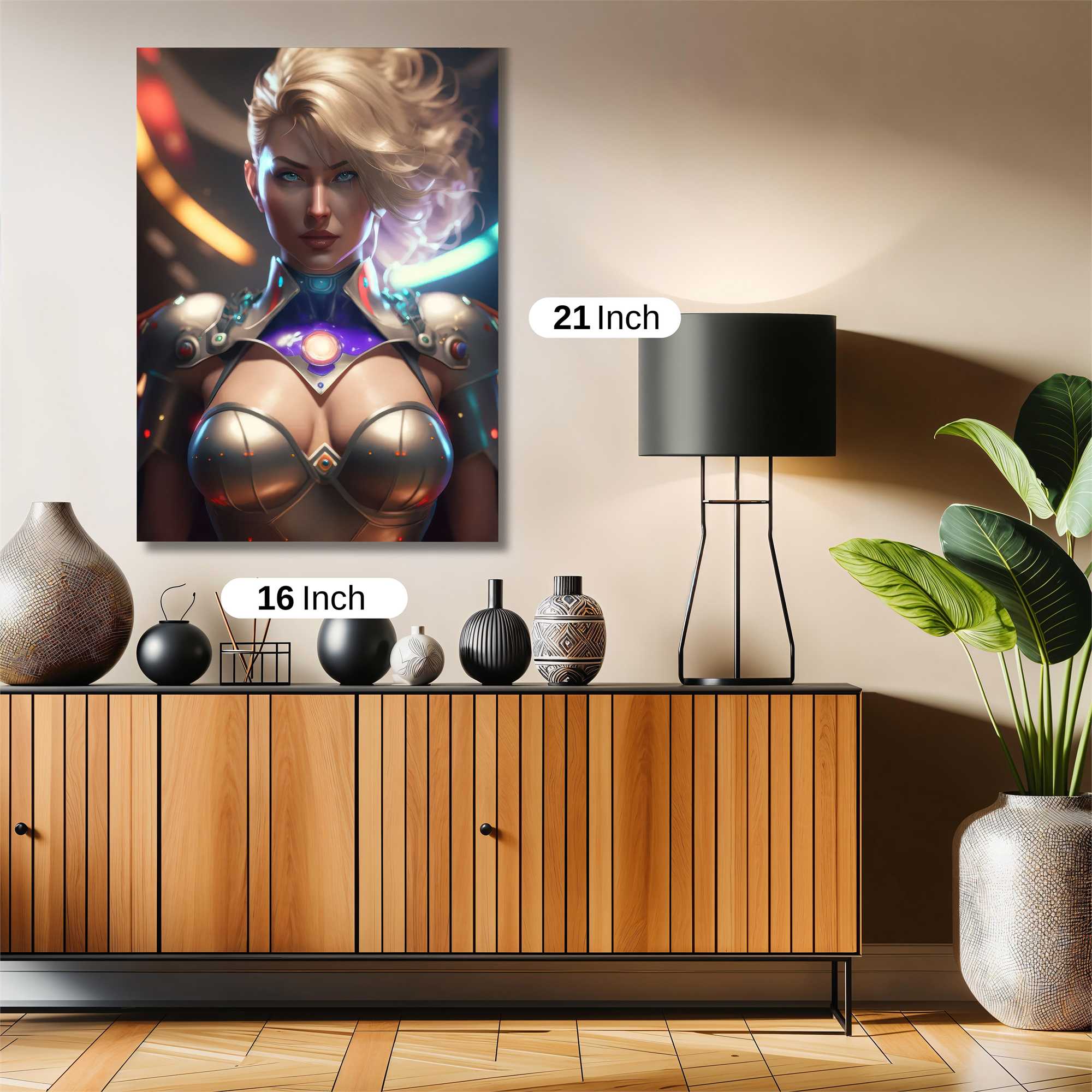 Futuristic Valor Safe Wall Magnetic / M