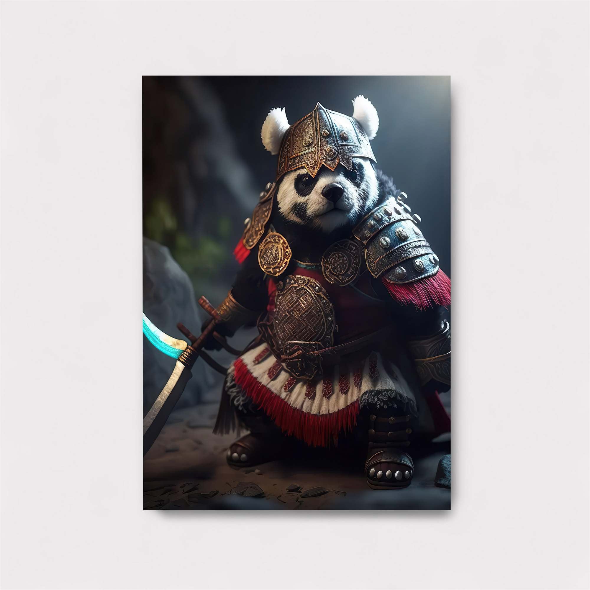 Panda Warrior Safe Wall Magnetic / M