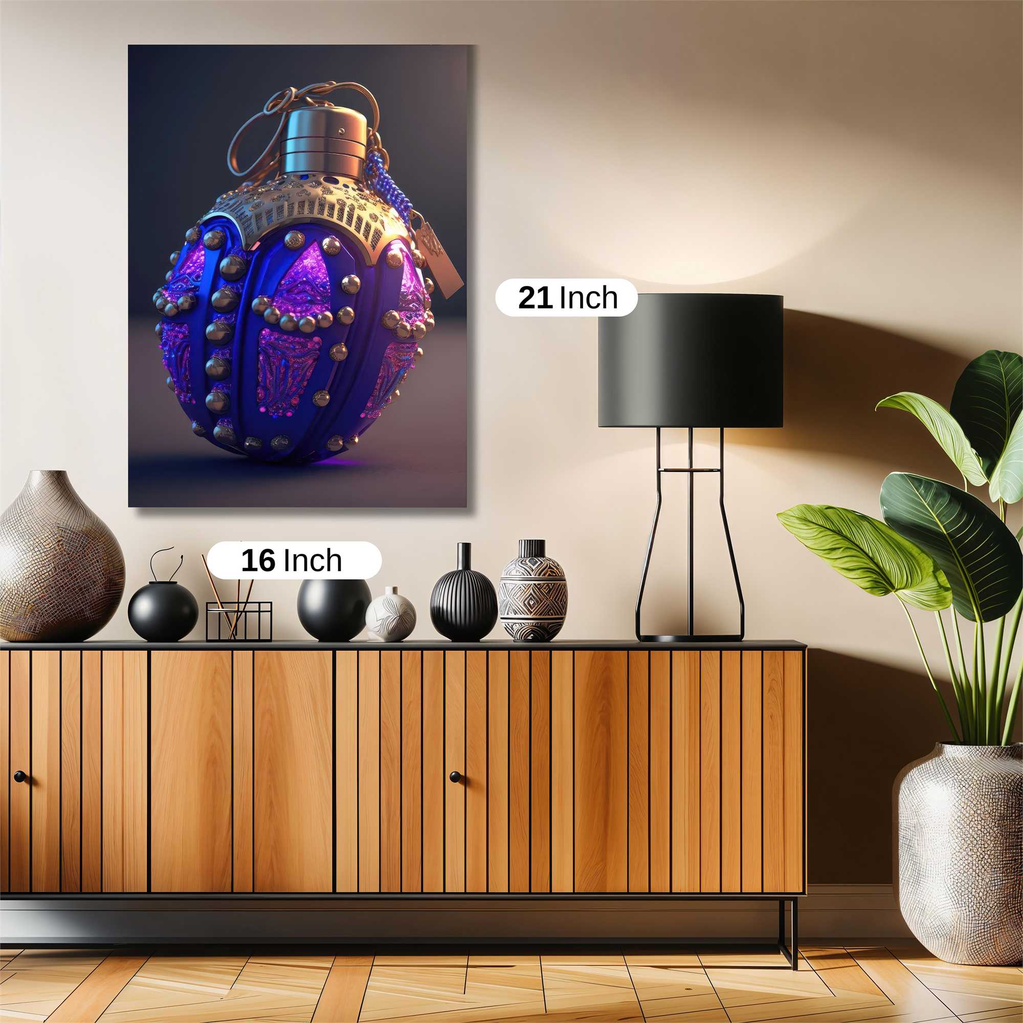Ornate Enigma Safe Wall Magnetic / M