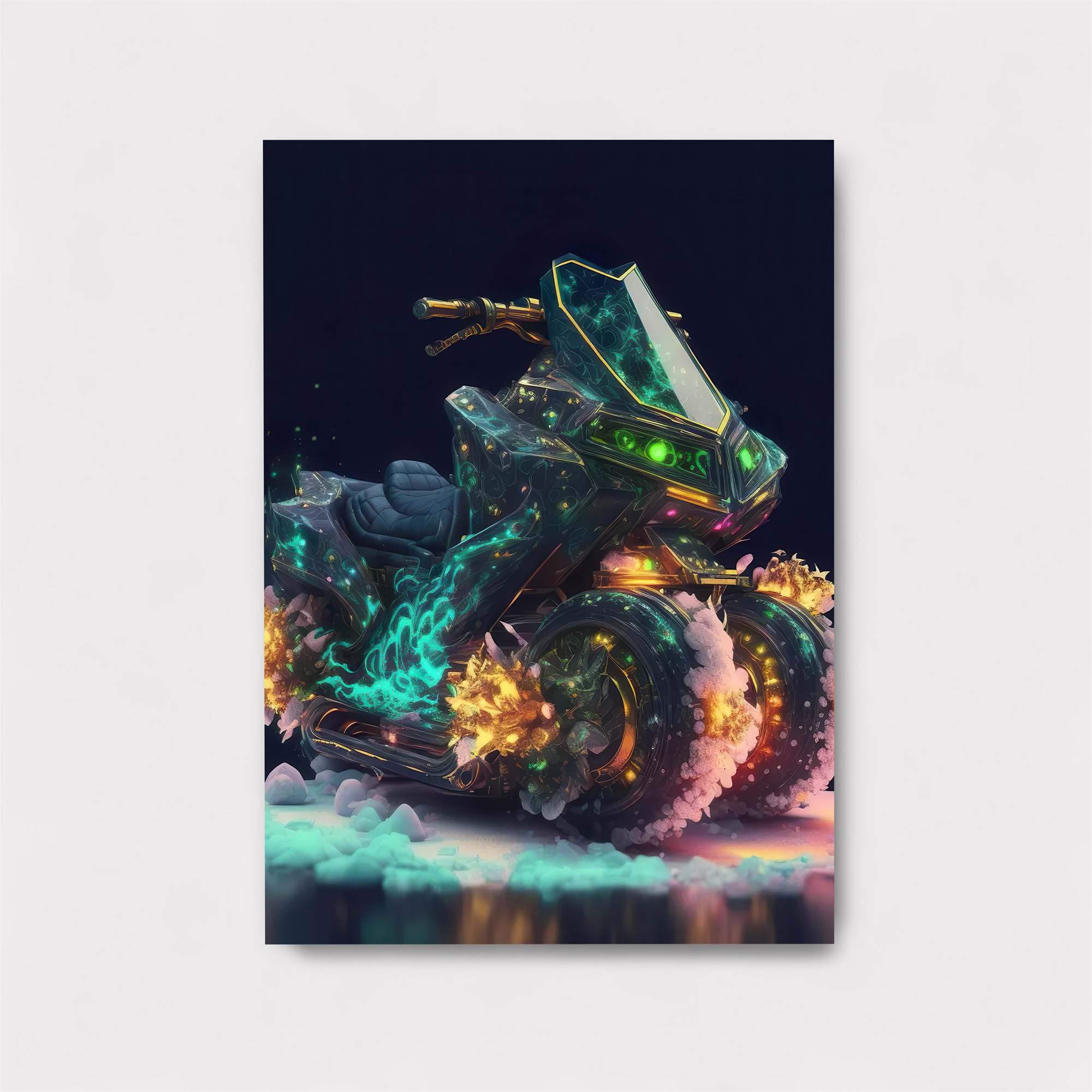 Cyber Bloom Safe Wall Magnetic / M