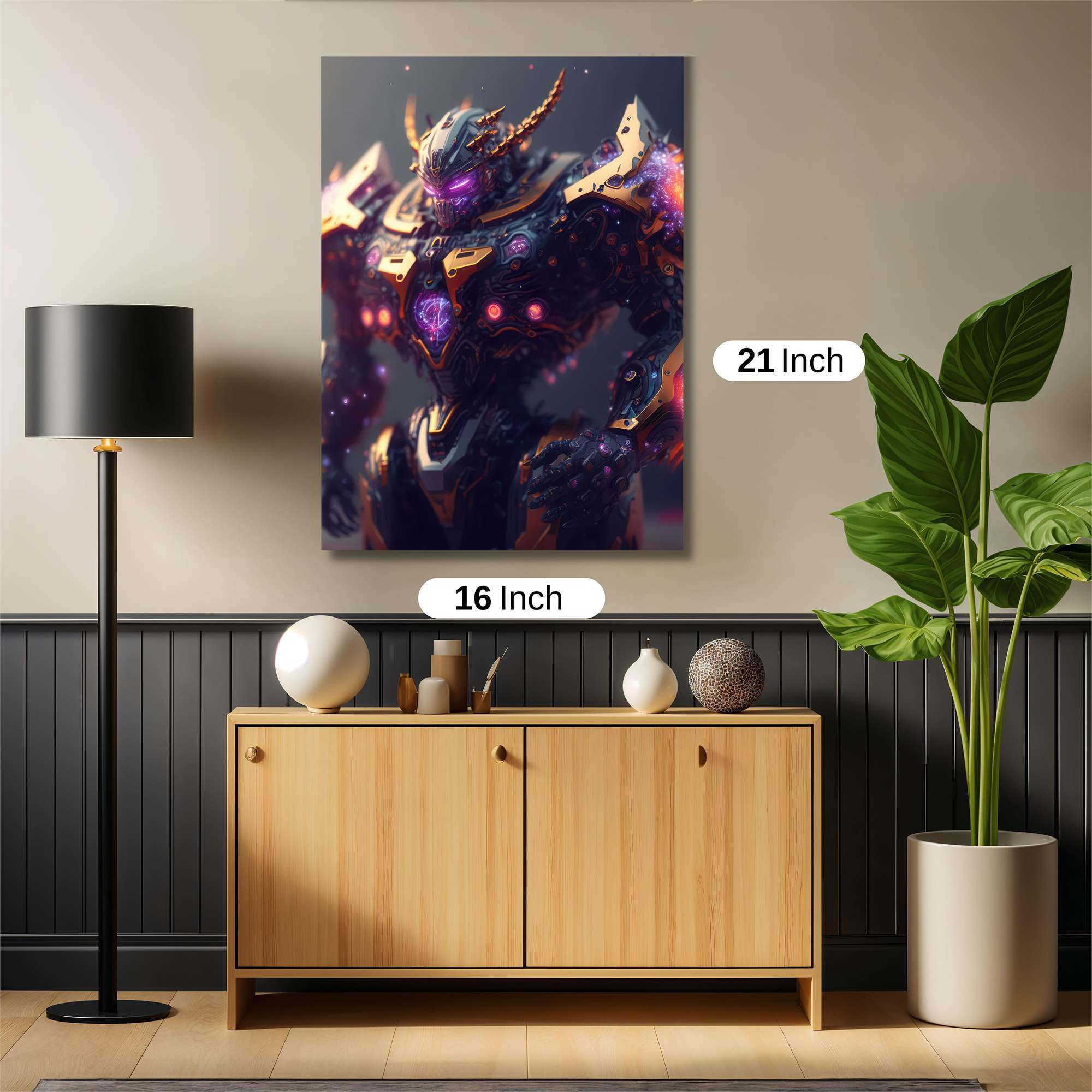 Mecha Enigma Safe Wall Magnetic / M