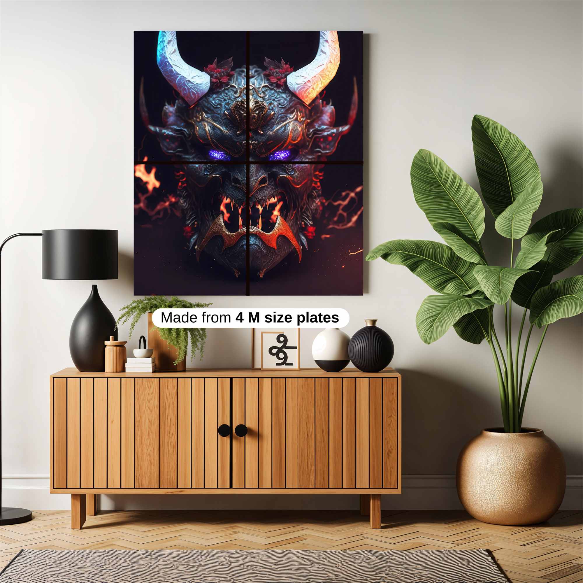 Demon Blaze Safe Wall Magnetic / M