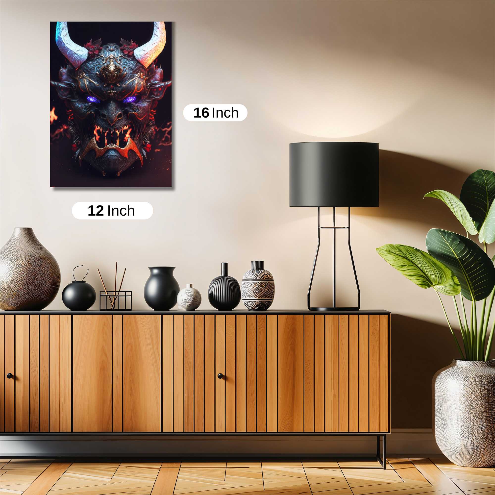 Demon Blaze Safe Wall Magnetic / M