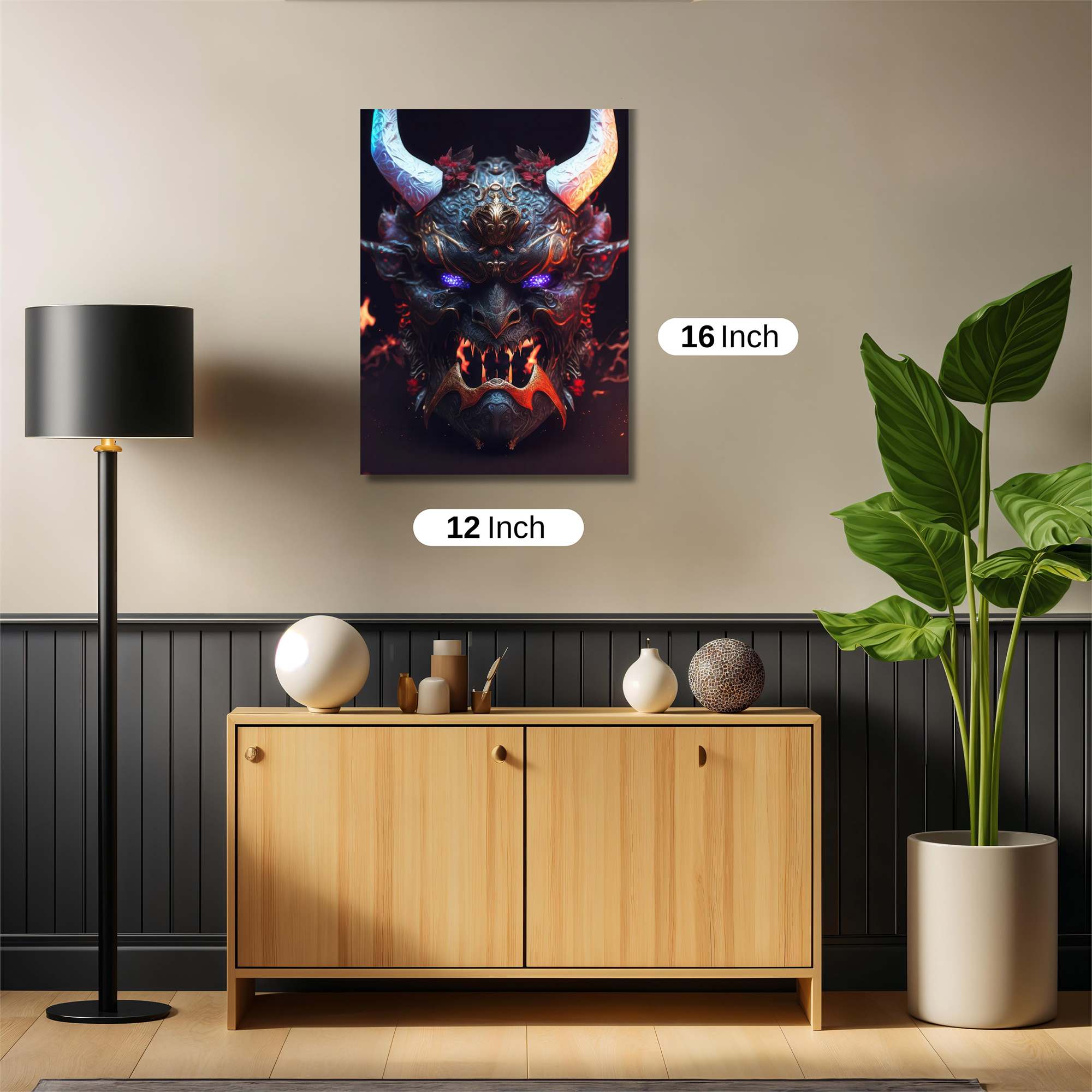 Demon Blaze Safe Wall Magnetic / M