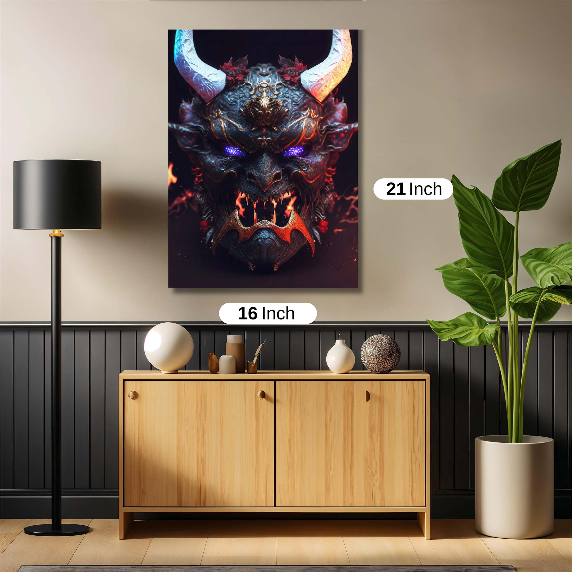 Demon Blaze Safe Wall Magnetic / M