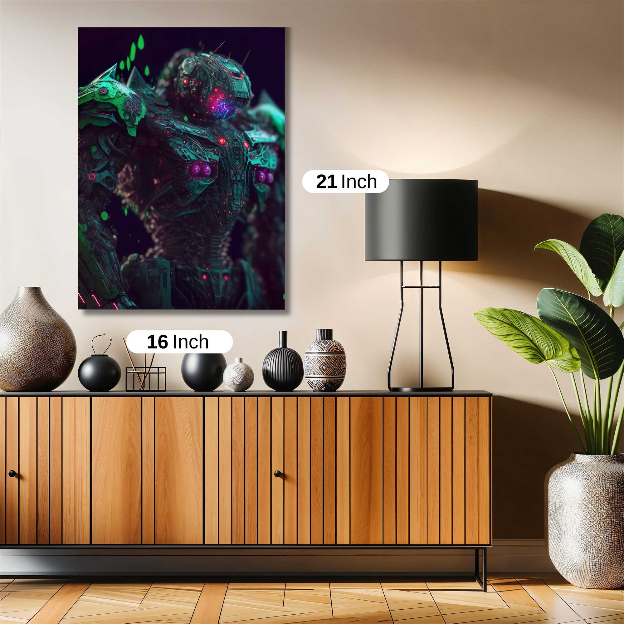 Alien Menace Safe Wall Magnetic / M