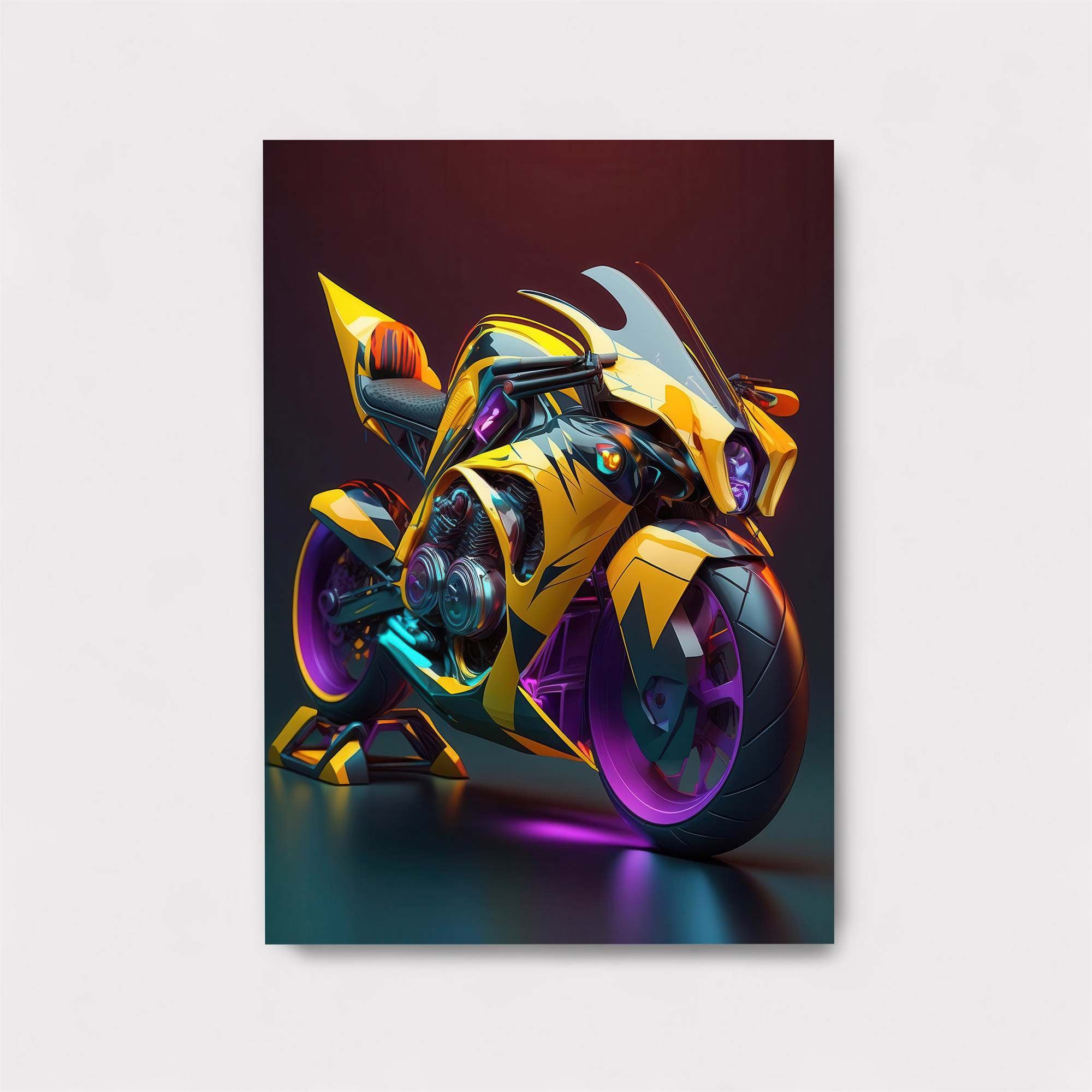 Neon Racer Safe Wall Magnetic / M