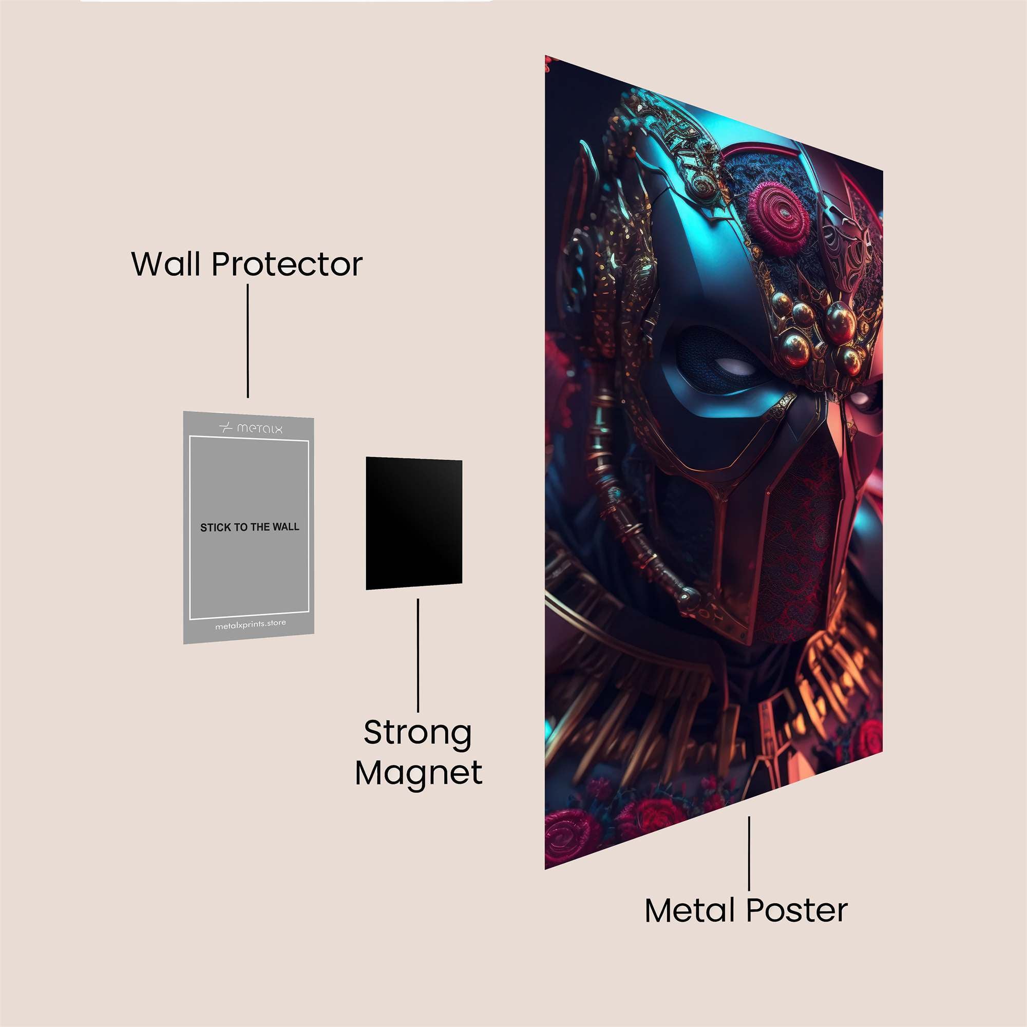 Knight Regal Safe Wall Magnetic / M