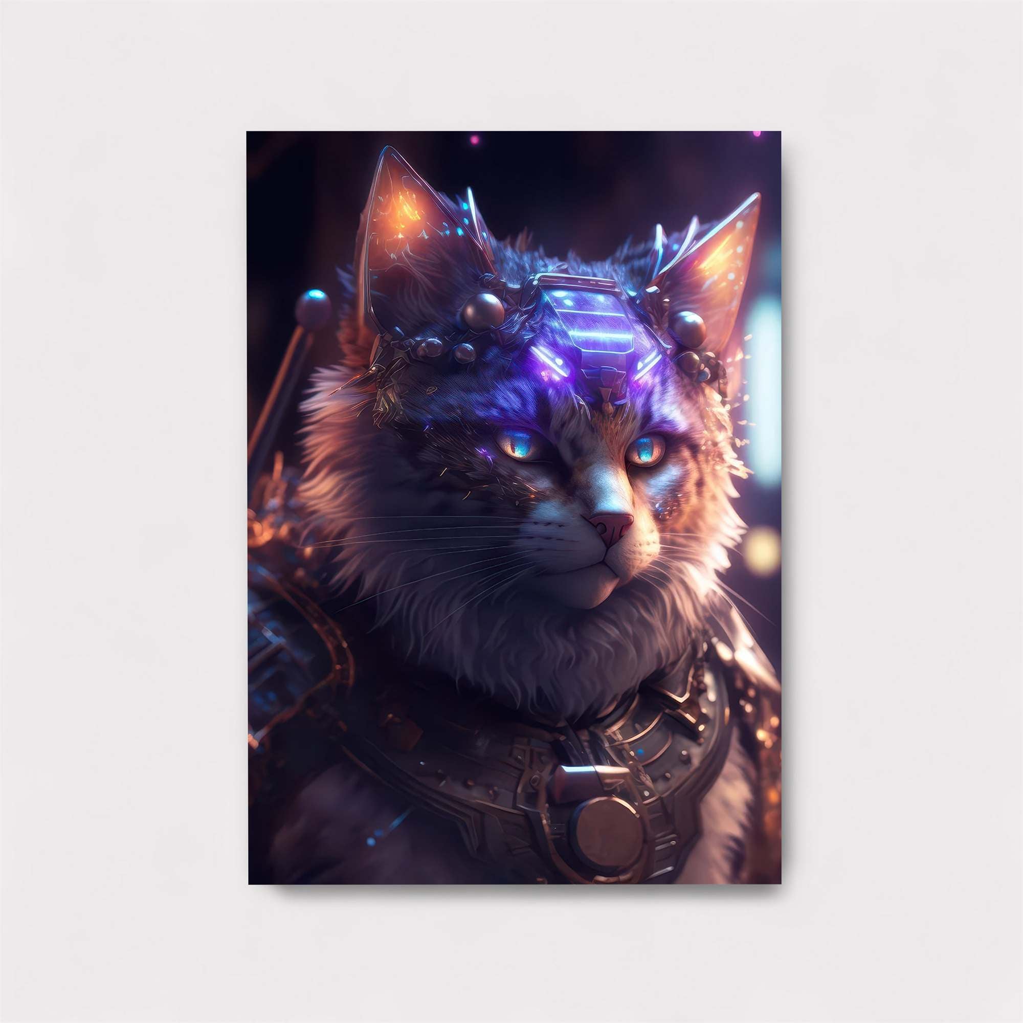 Cybernetic Cat Safe Wall Magnetic / M