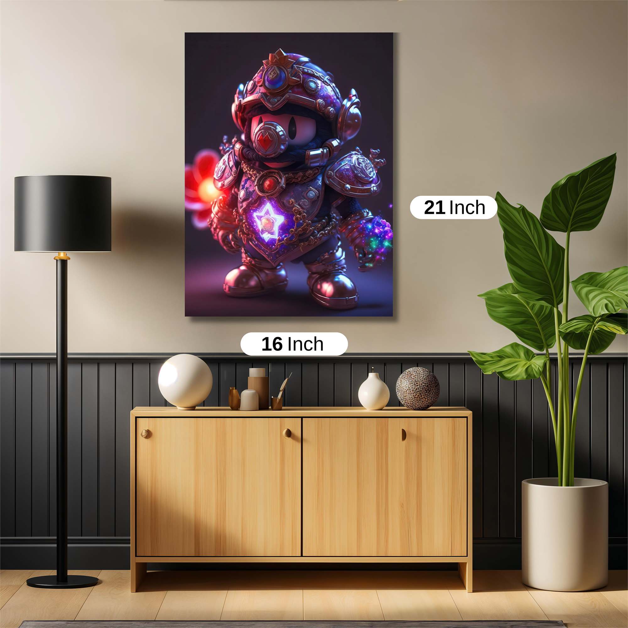Knightly Glow Safe Wall Magnetic / M