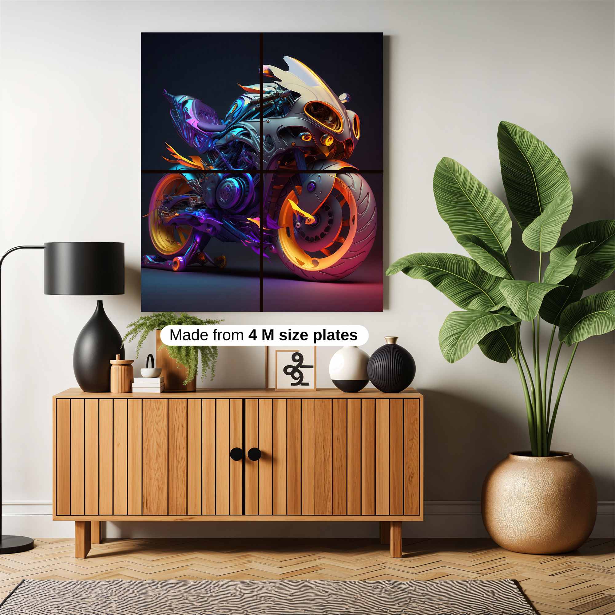 Neon Beast Safe Wall Magnetic / M