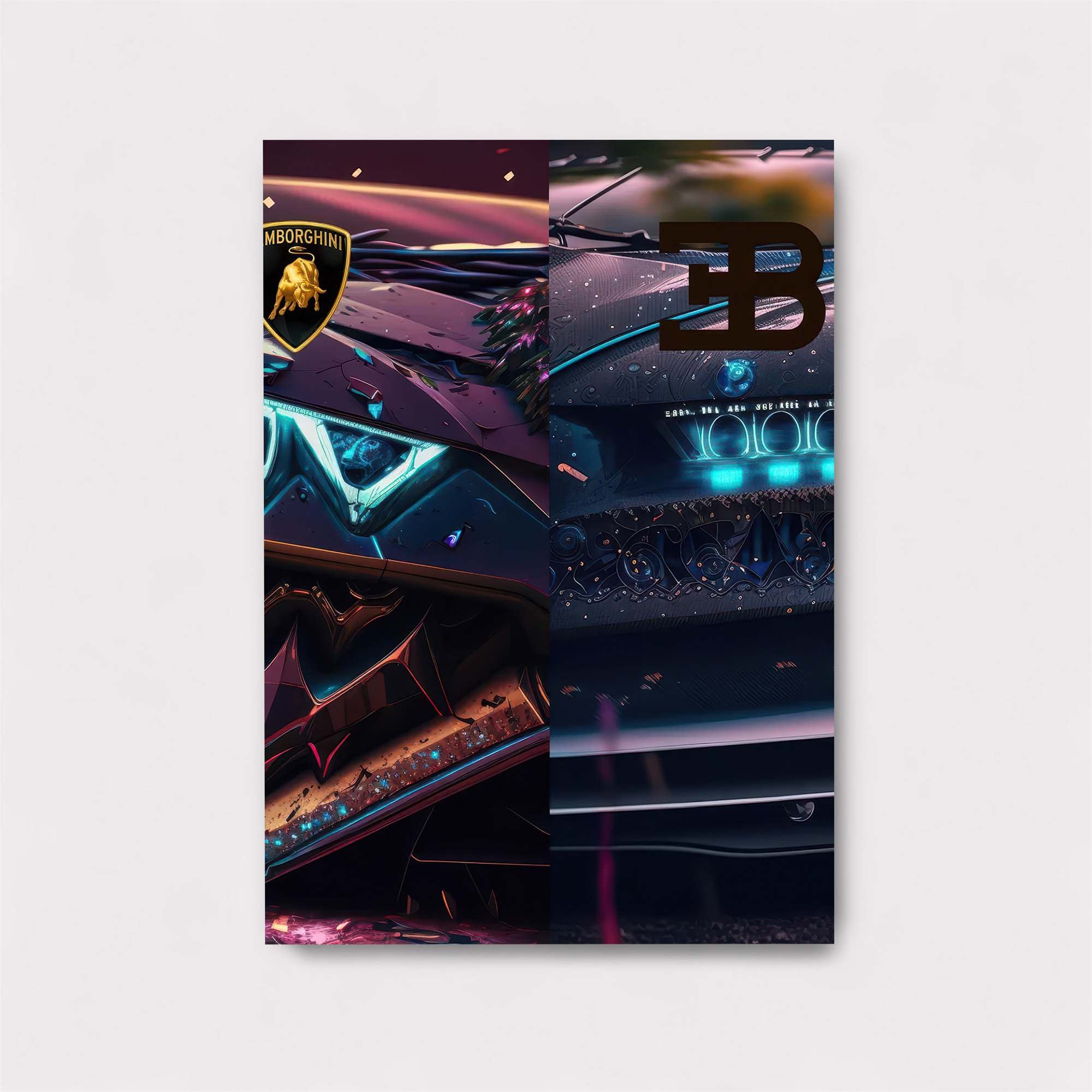 Lamborghini Bugatti Safe Wall Magnetic / M