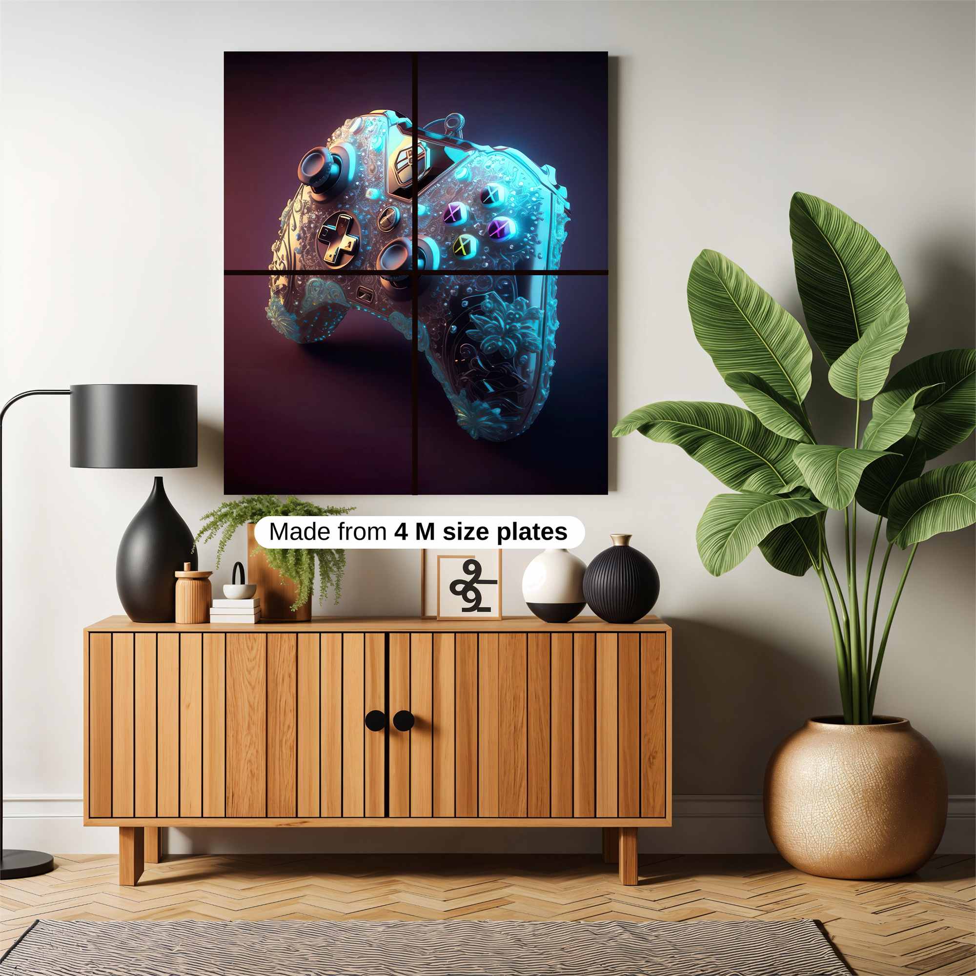 Galactic Glow Safe Wall Magnetic / M
