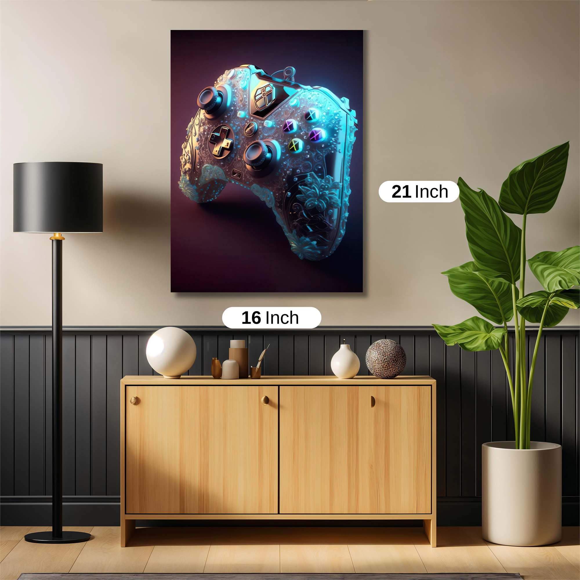 Galactic Glow Safe Wall Magnetic / M