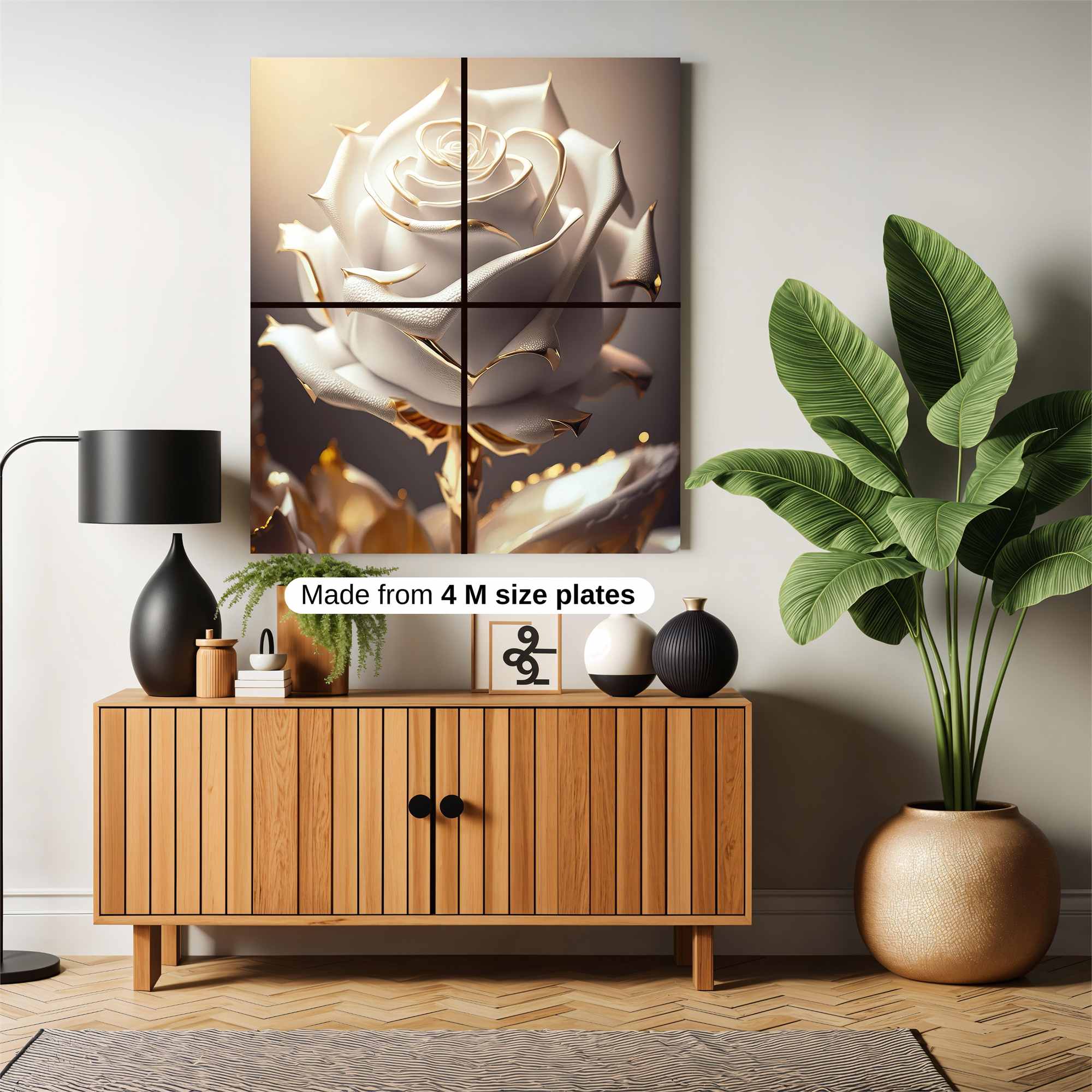 Rose Elegance Safe Wall Magnetic / M