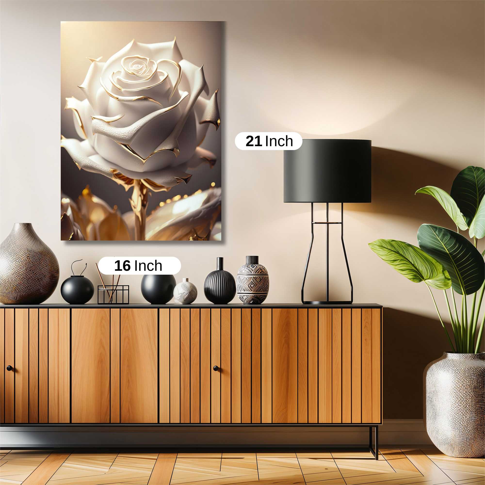 Rose Elegance Safe Wall Magnetic / M