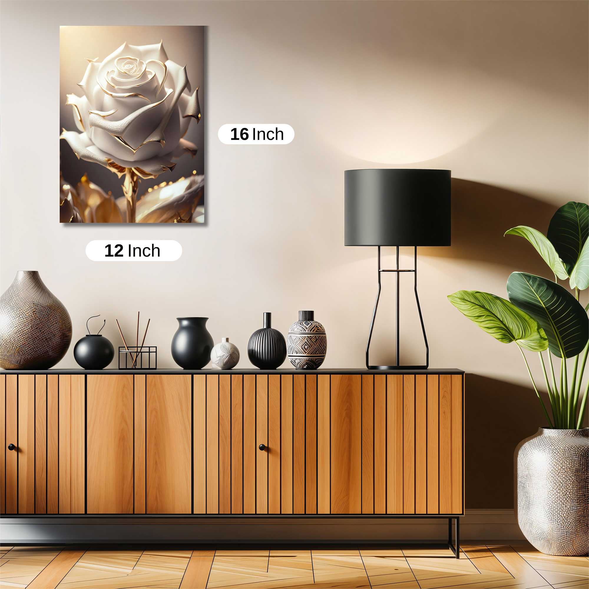 Rose Elegance Safe Wall Magnetic / M