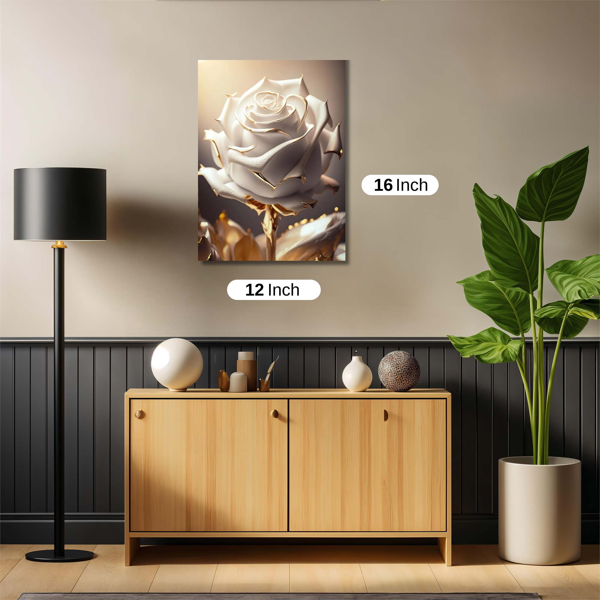 Rose Elegance Safe Wall Magnetic / M