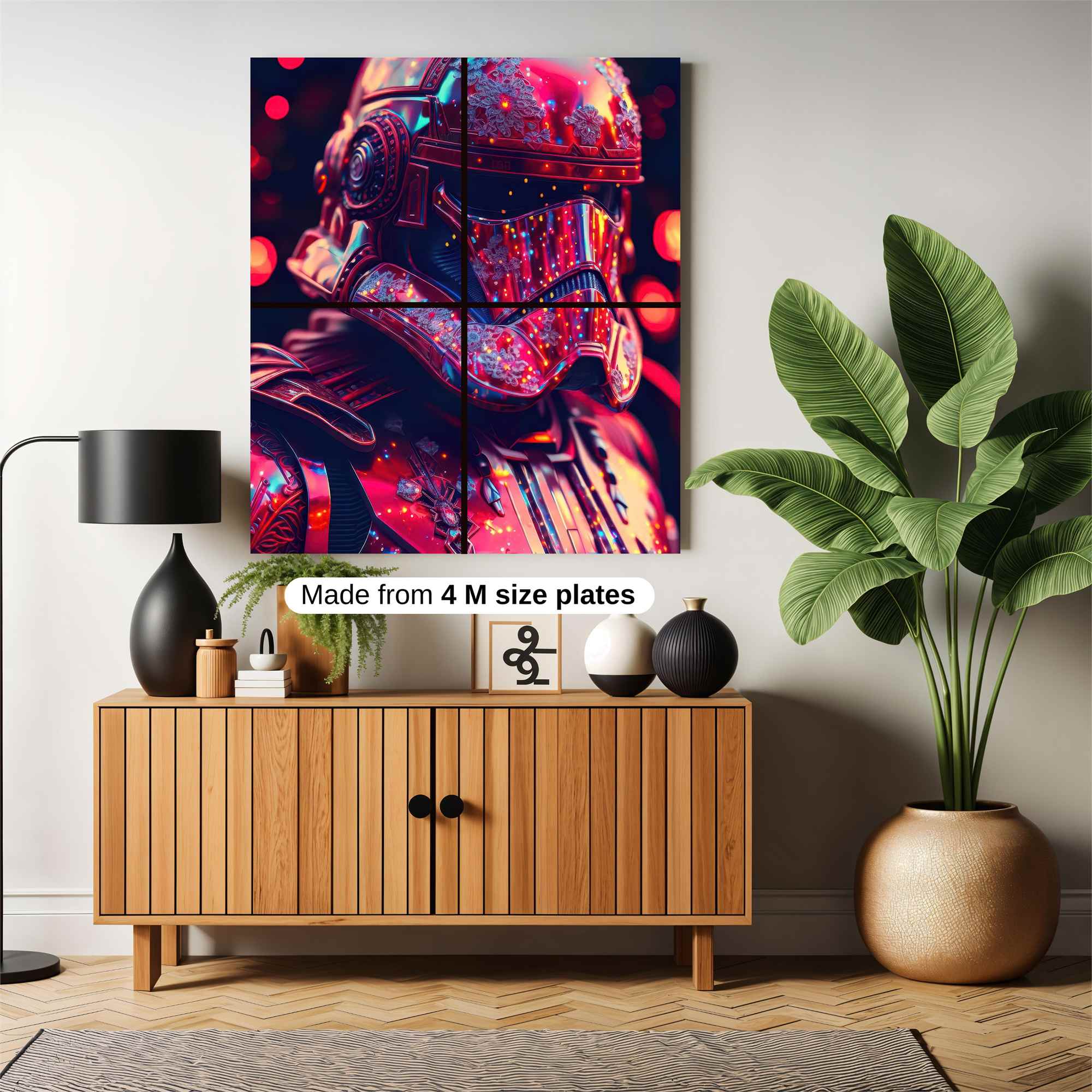 Trooper Radiant Safe Wall Magnetic / M