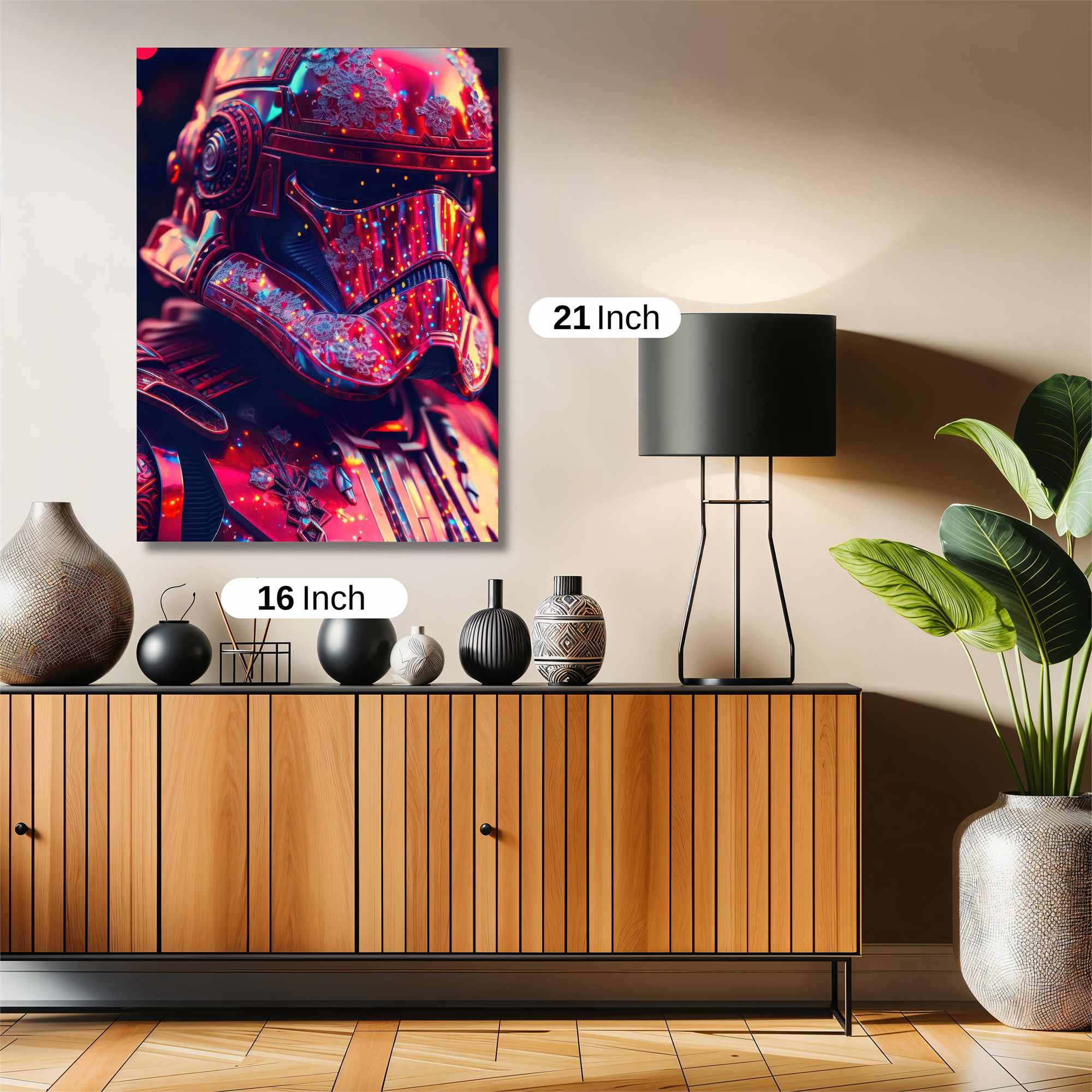 Trooper Radiant Safe Wall Magnetic / M
