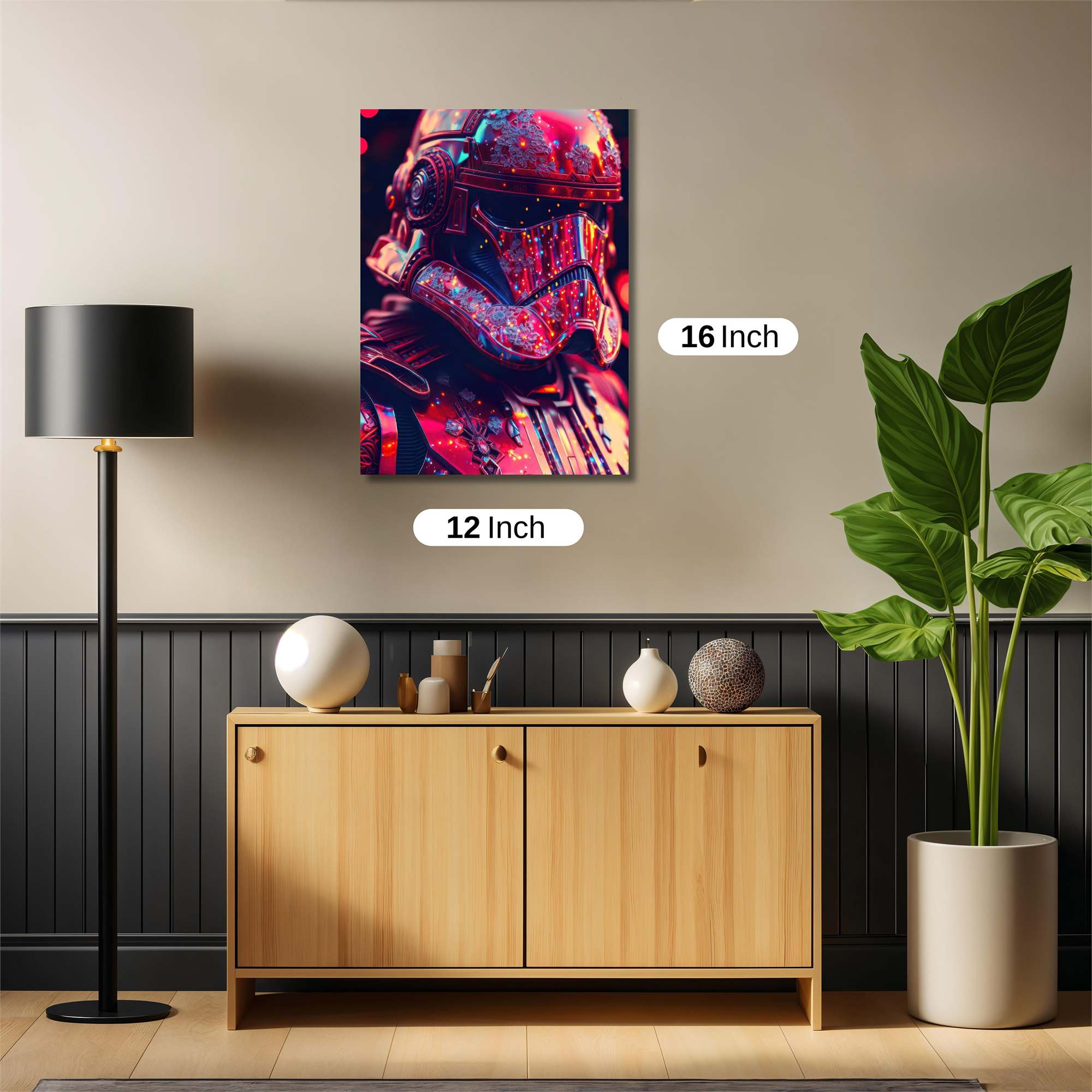 Trooper Radiant Safe Wall Magnetic / M
