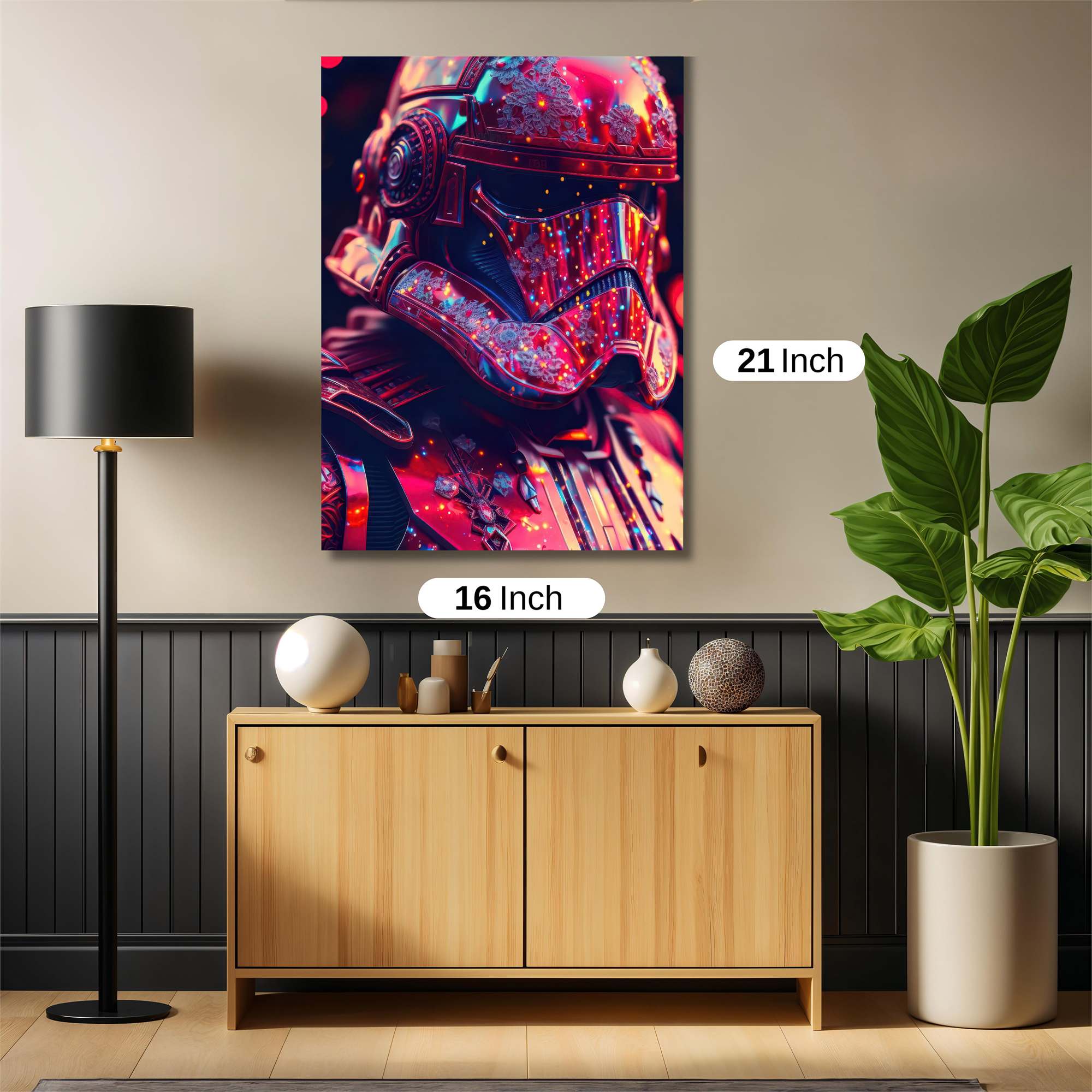 Trooper Radiant Safe Wall Magnetic / M