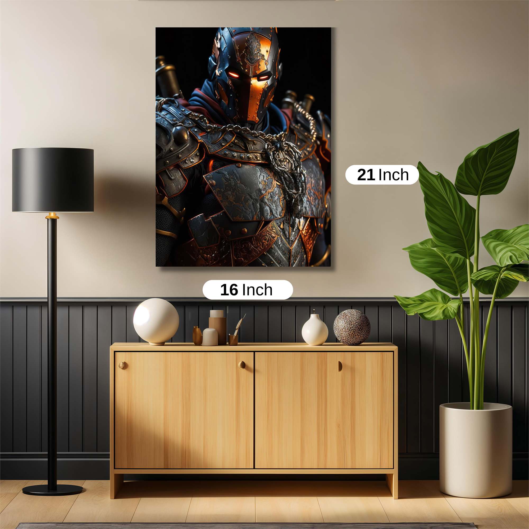 Deathstroke Intense Safe Wall Magnetic / M