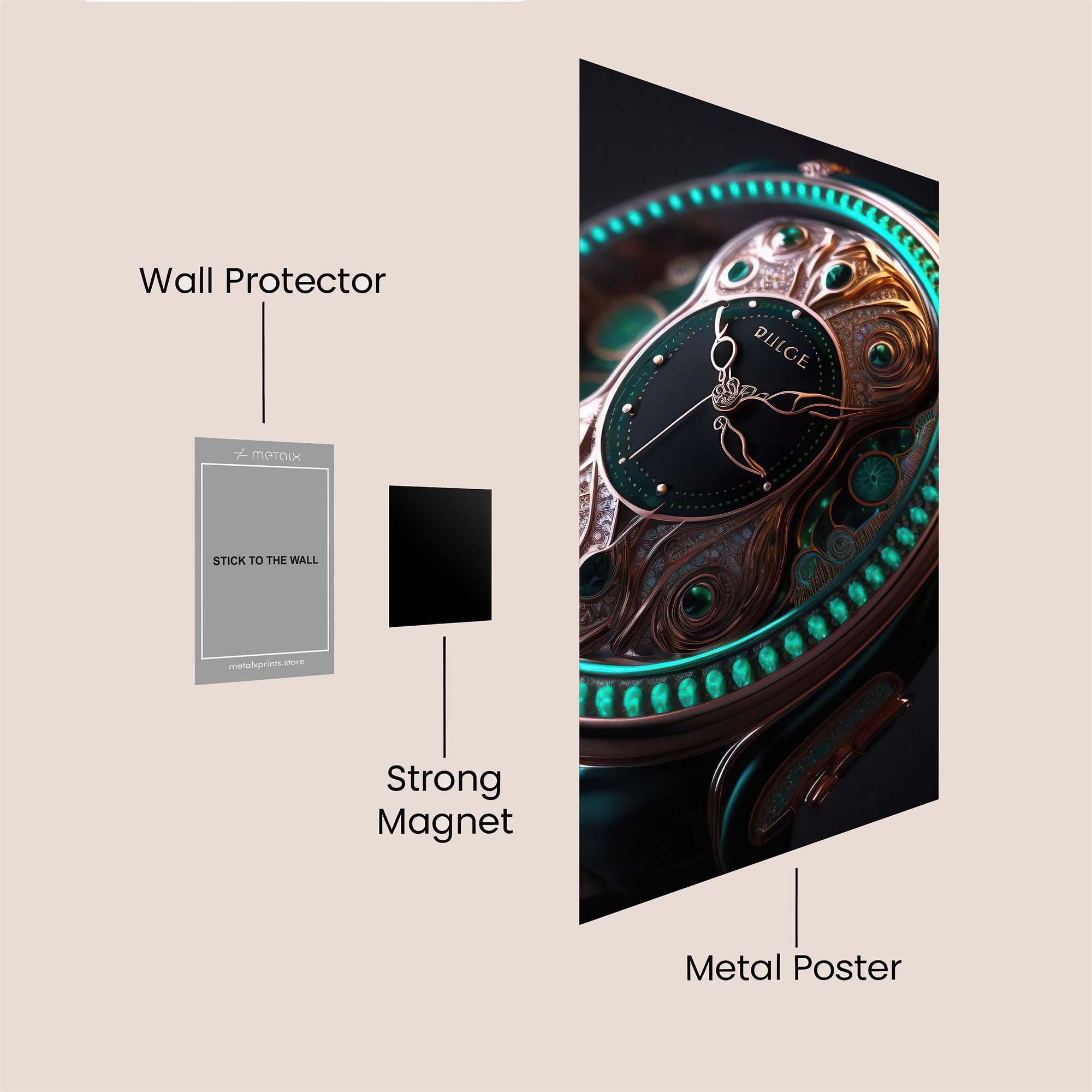 Divine Elegance Safe Wall Magnetic / M