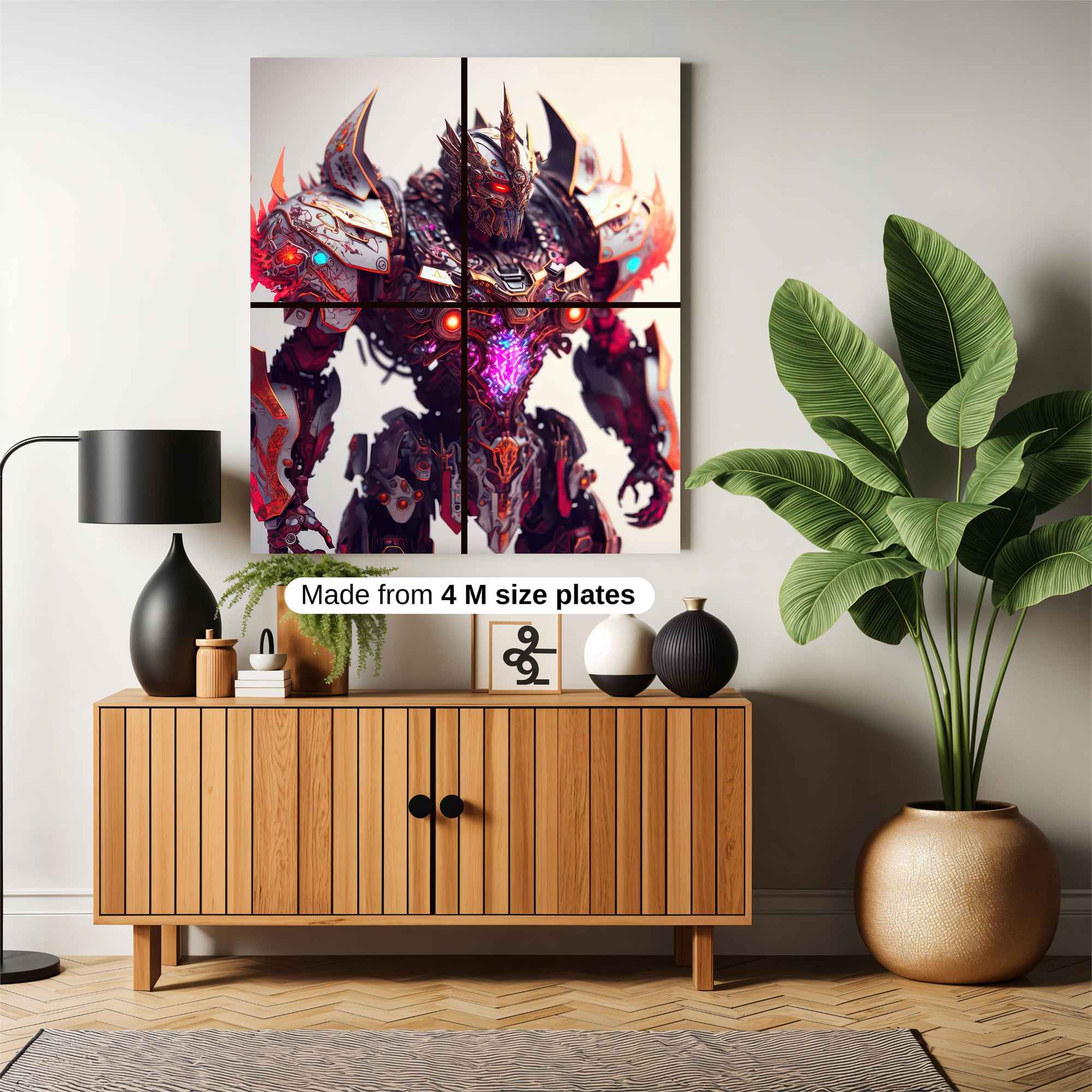 Megatron Menace Safe Wall Magnetic / M