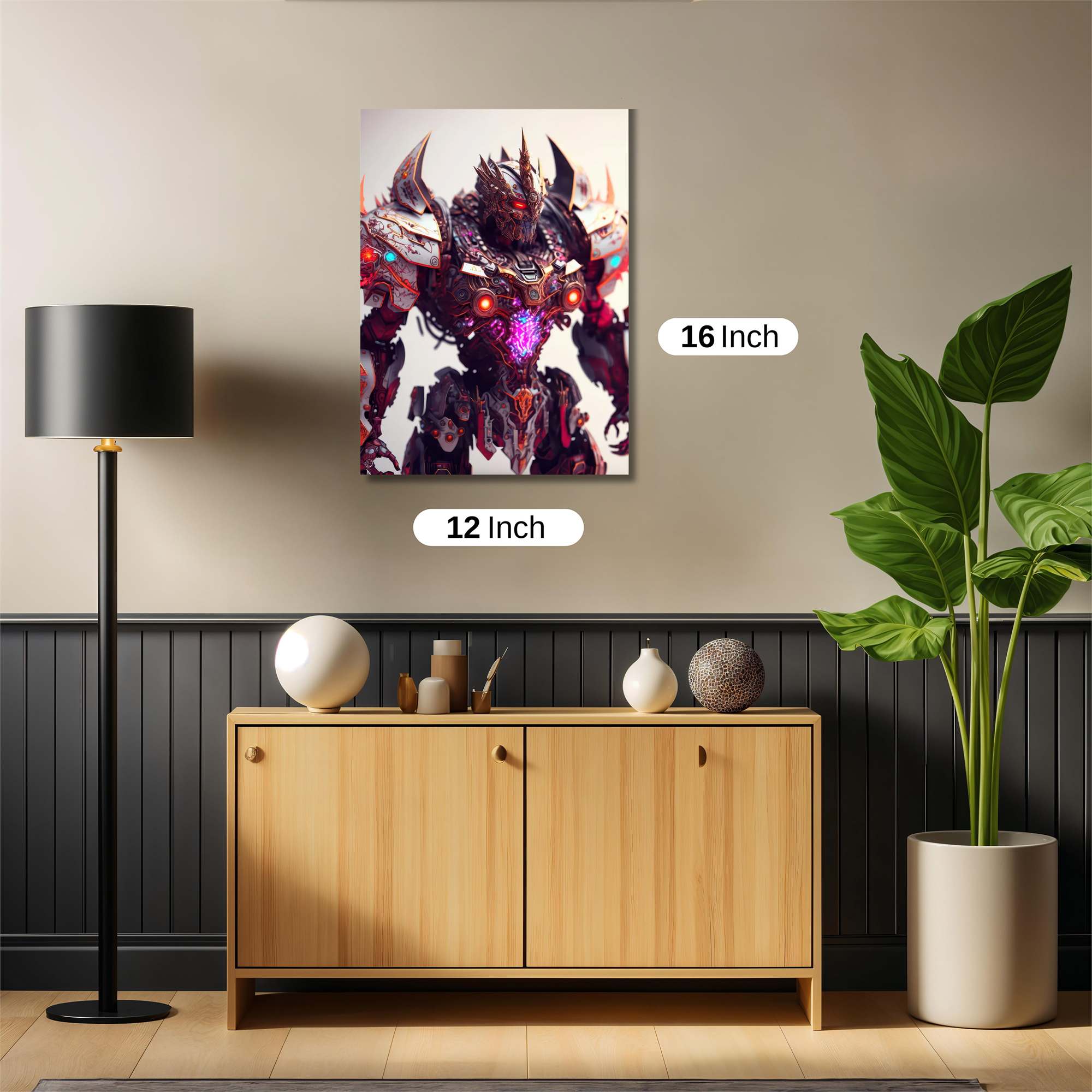Megatron Menace Safe Wall Magnetic / M